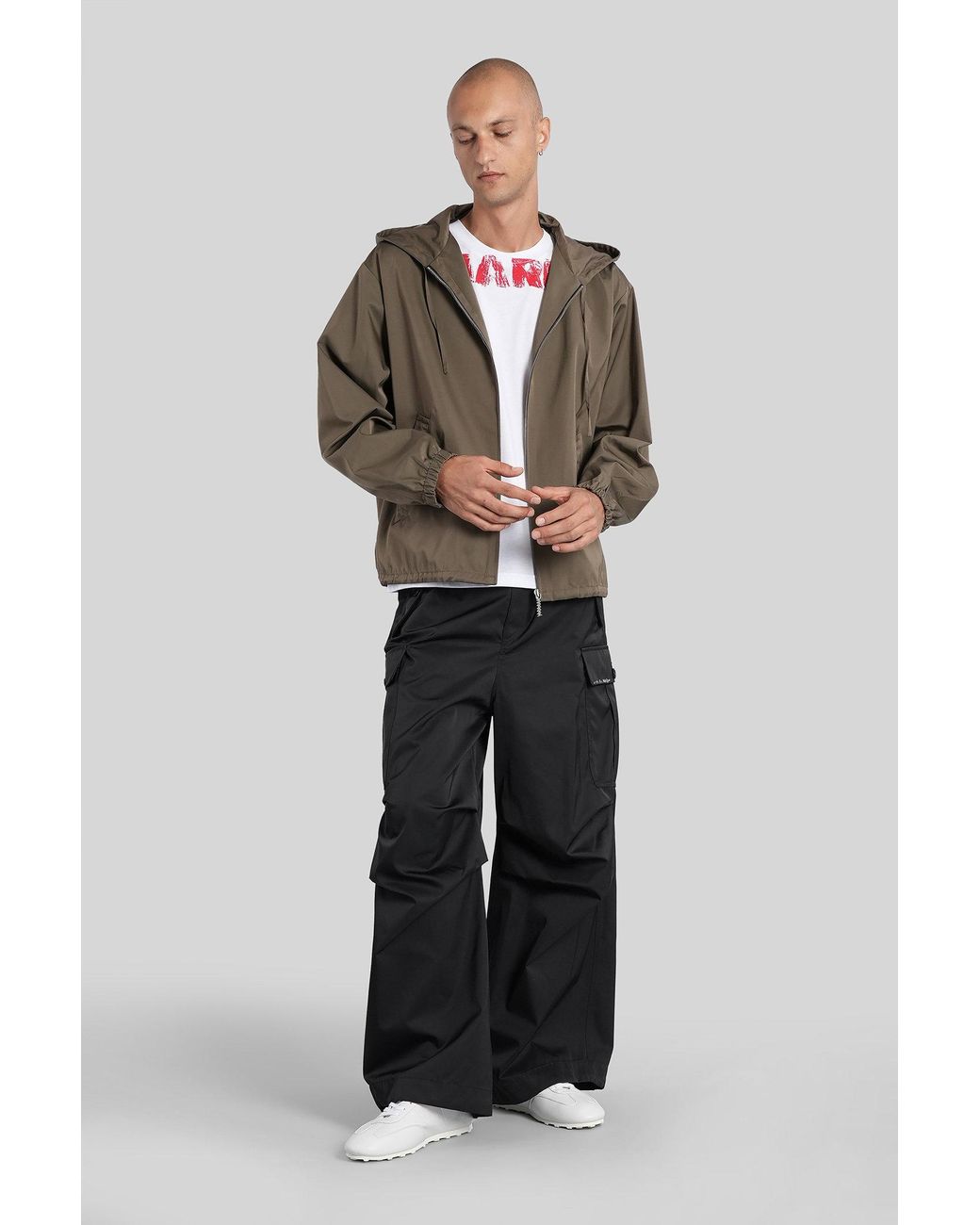 Marni Pants In Black Polyester for men
