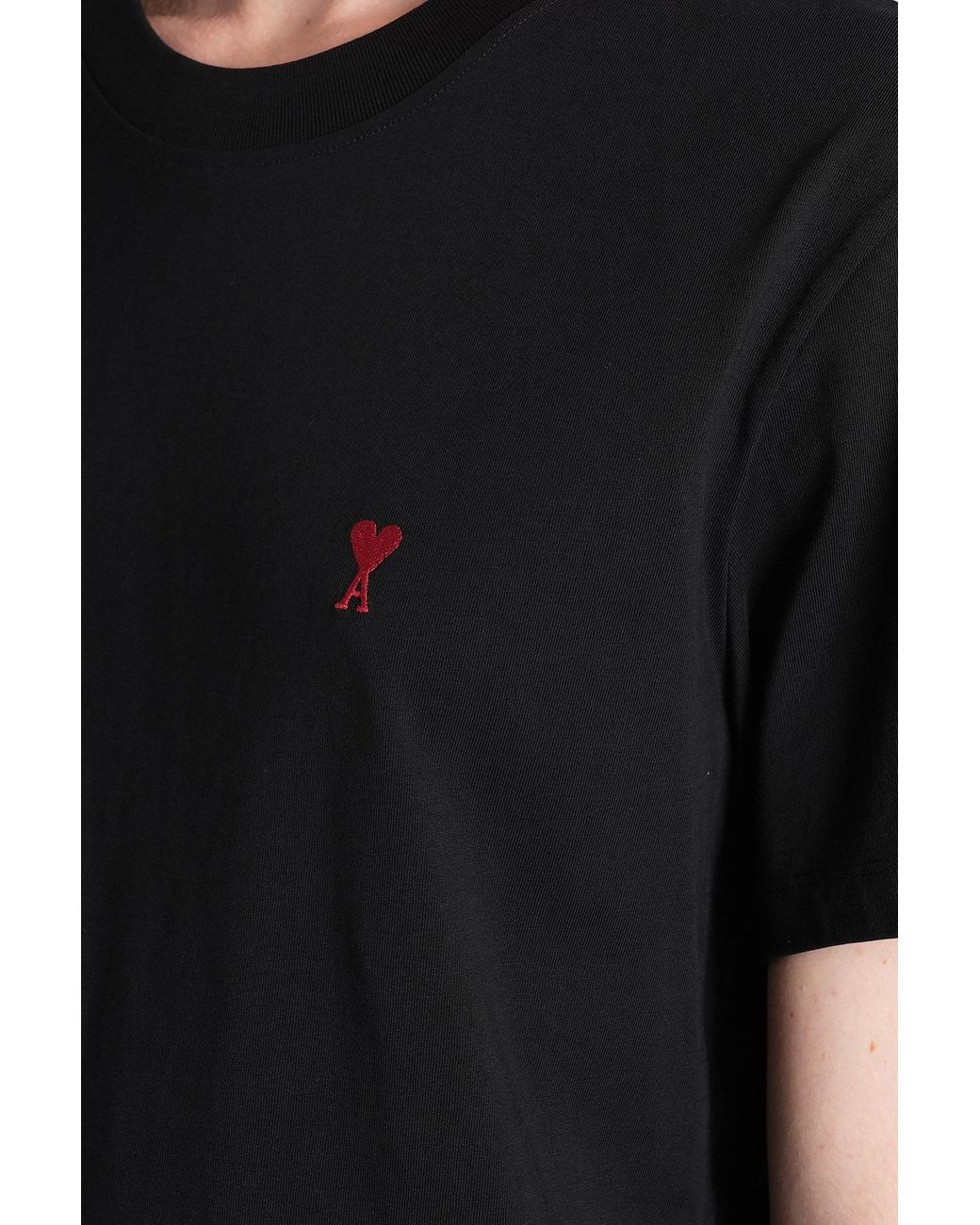 AMI Black T-Shirt