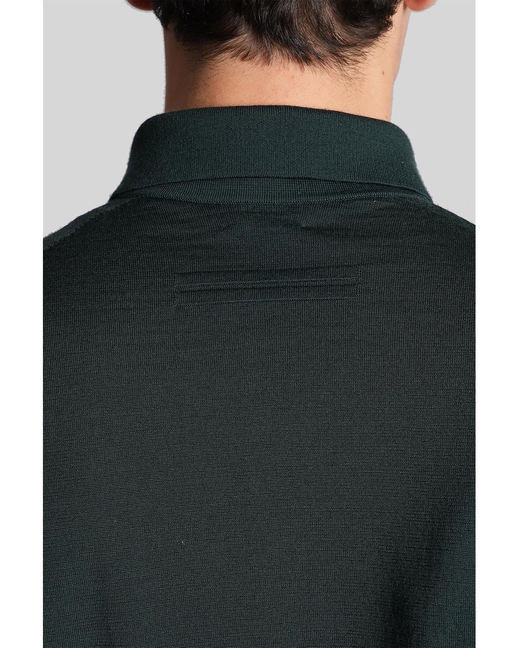 Zegna Black Polo for men