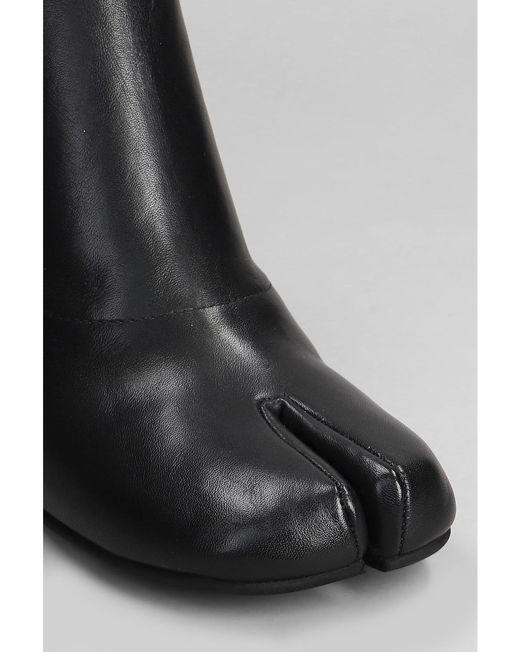 Yuko Imanishi Kuro High Heels Ankle Boots In Black Leather | Lyst