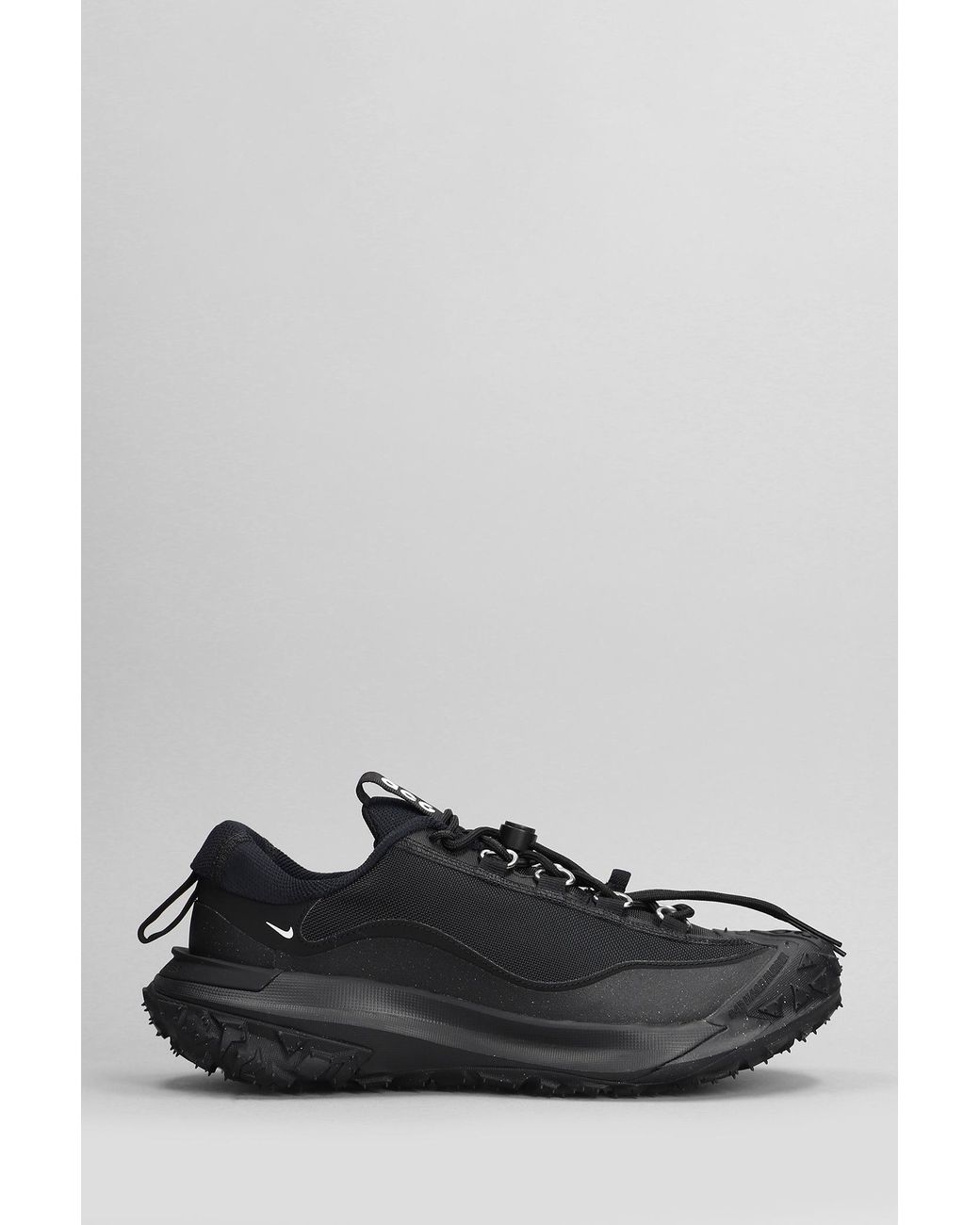 Nike ACG x CDG Homme Plus Acg Mountain Fly 2 Sneakers In Black Polyester for Men Lyst