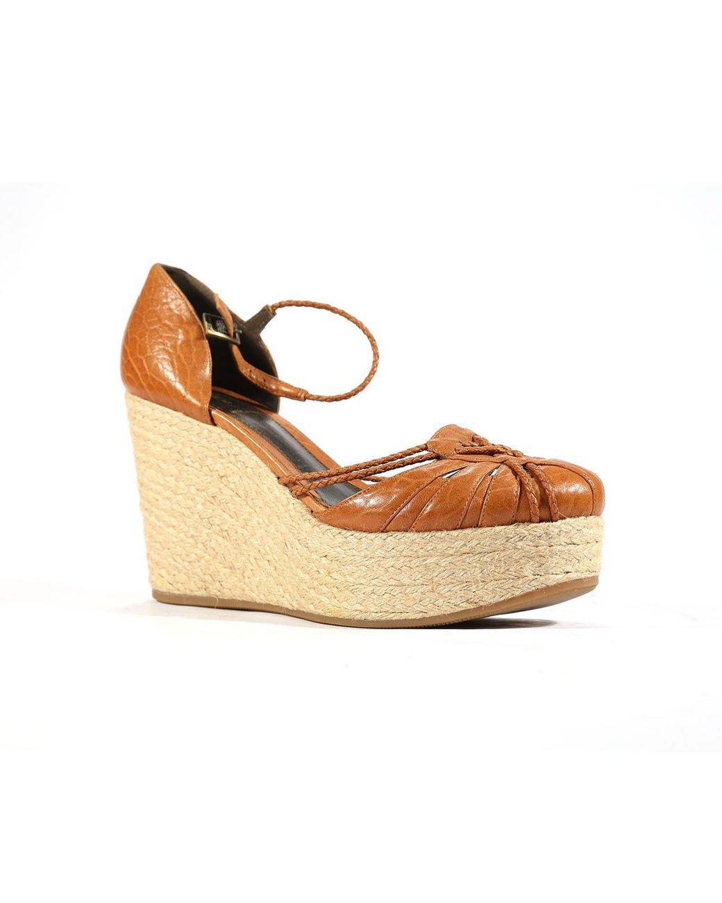 Fendi wedge best sale shoes