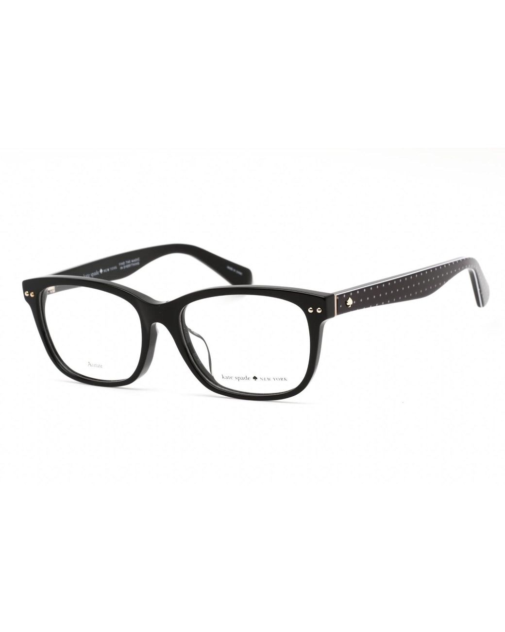 Kate Spade Cailin/f Eyeglasses Black / Clear Demo Lens | Lyst UK