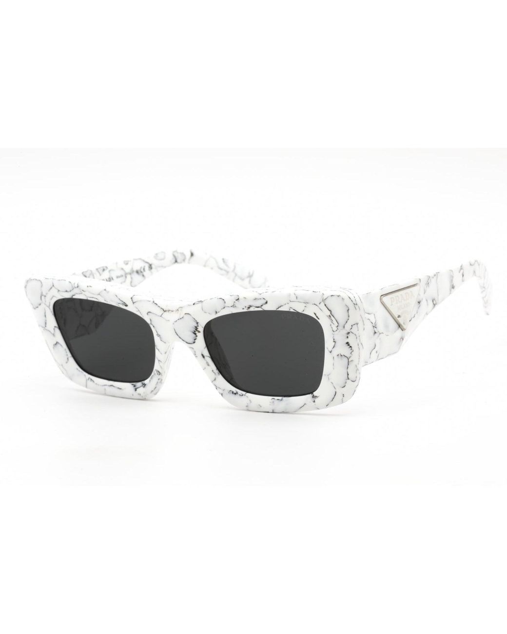 Prada PR 14ZS 50 Polar Dark Grey & Baltic Marble Polarized Sunglasses