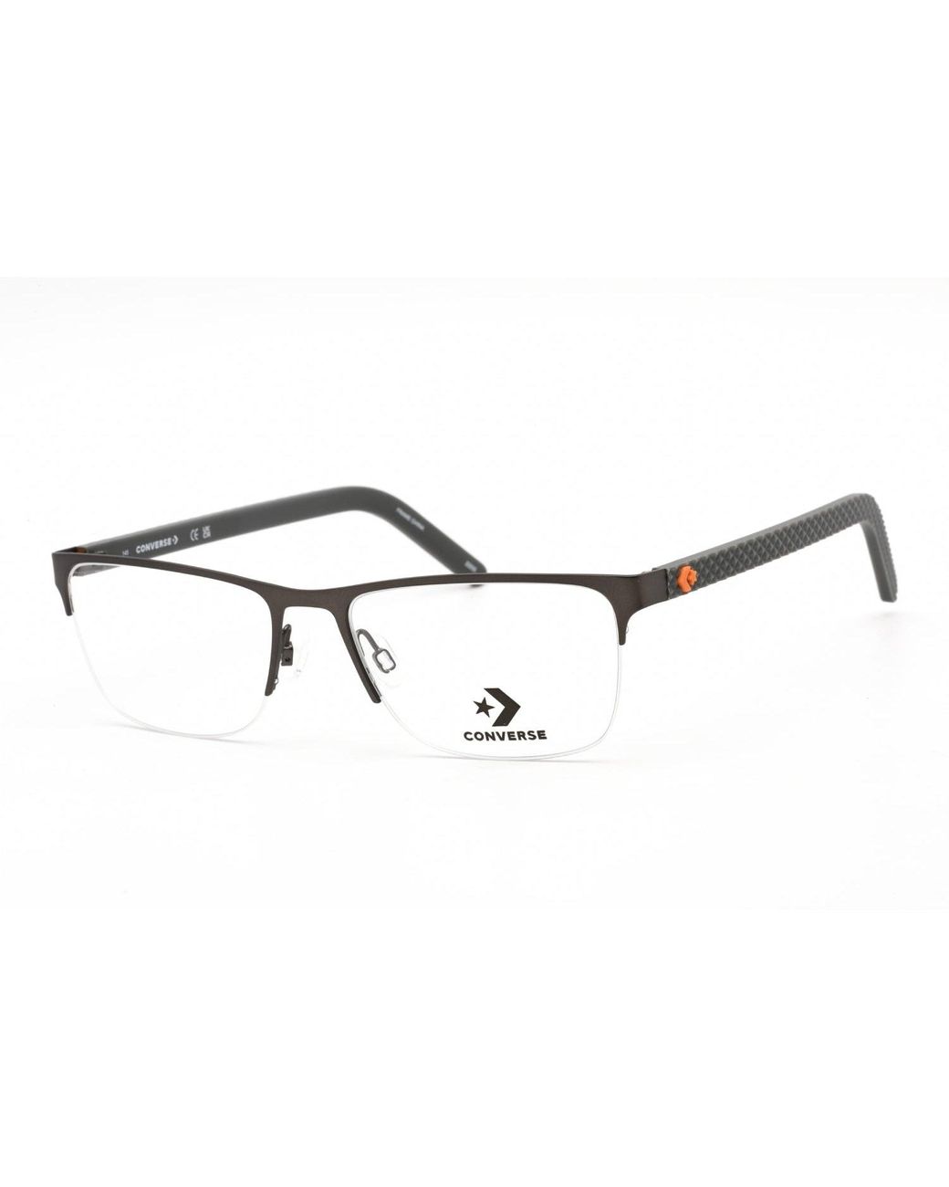 estrés Pronombre jalea Converse Cv3016 Eyeglasses Satin Gunmetal / Clear Lens in Brown for Men |  Lyst
