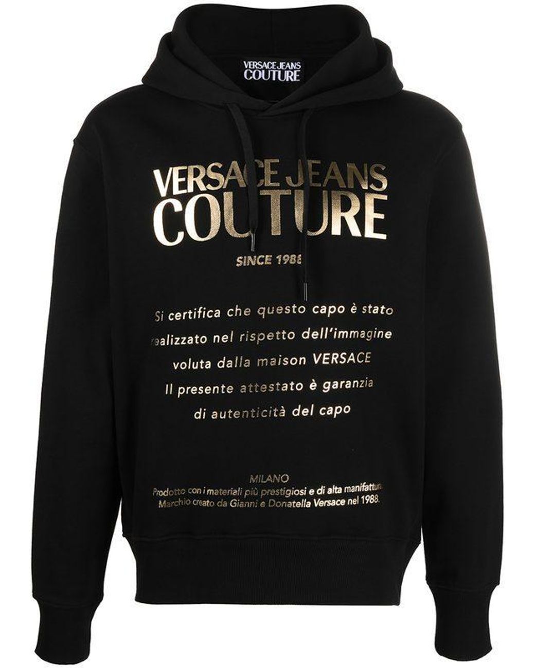 versace mens hoodie sale