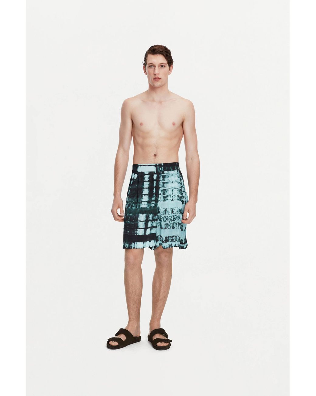 delos.land Blue Lazarus Shorts for men