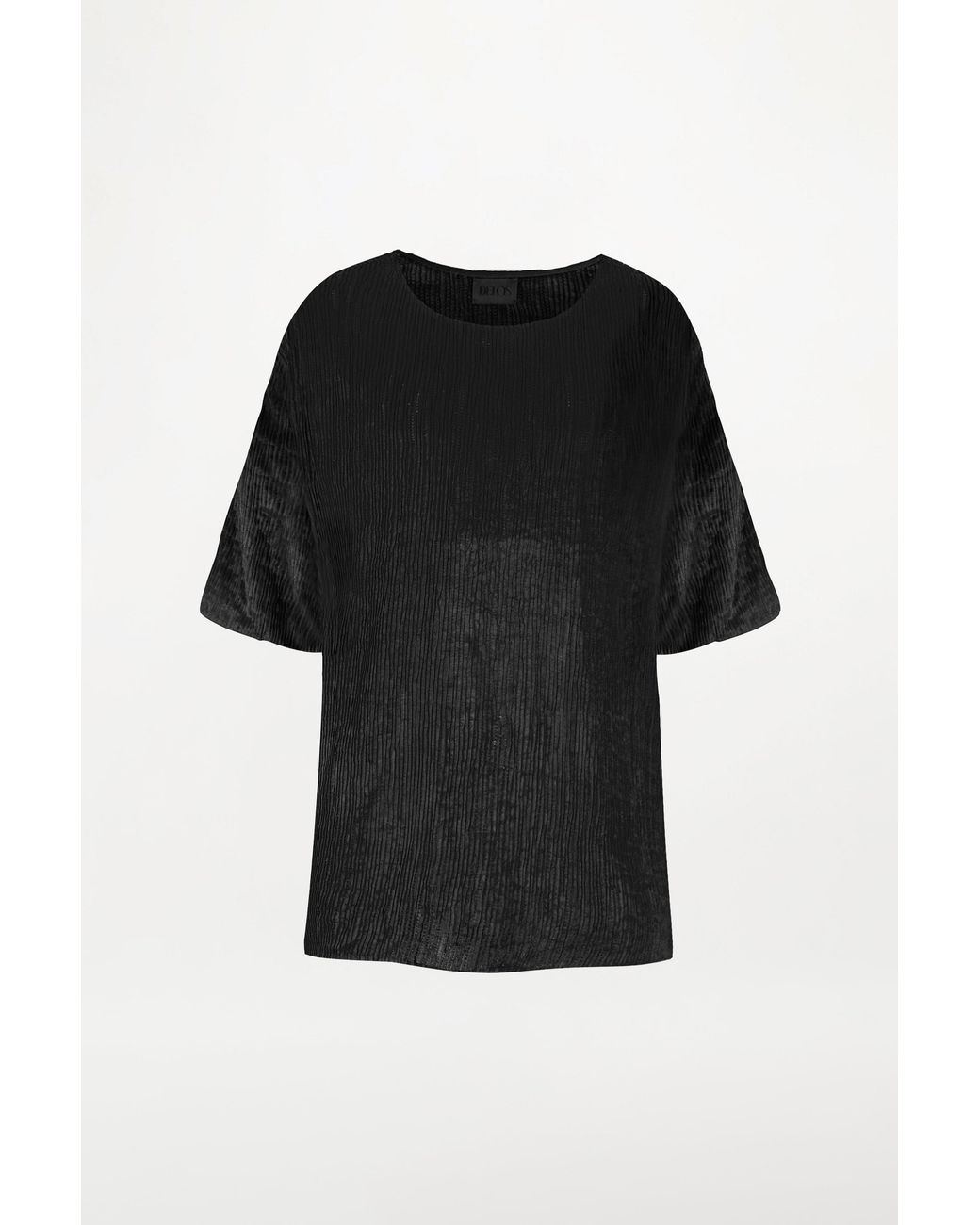 delos.land Black Aurelius Tshirt for men