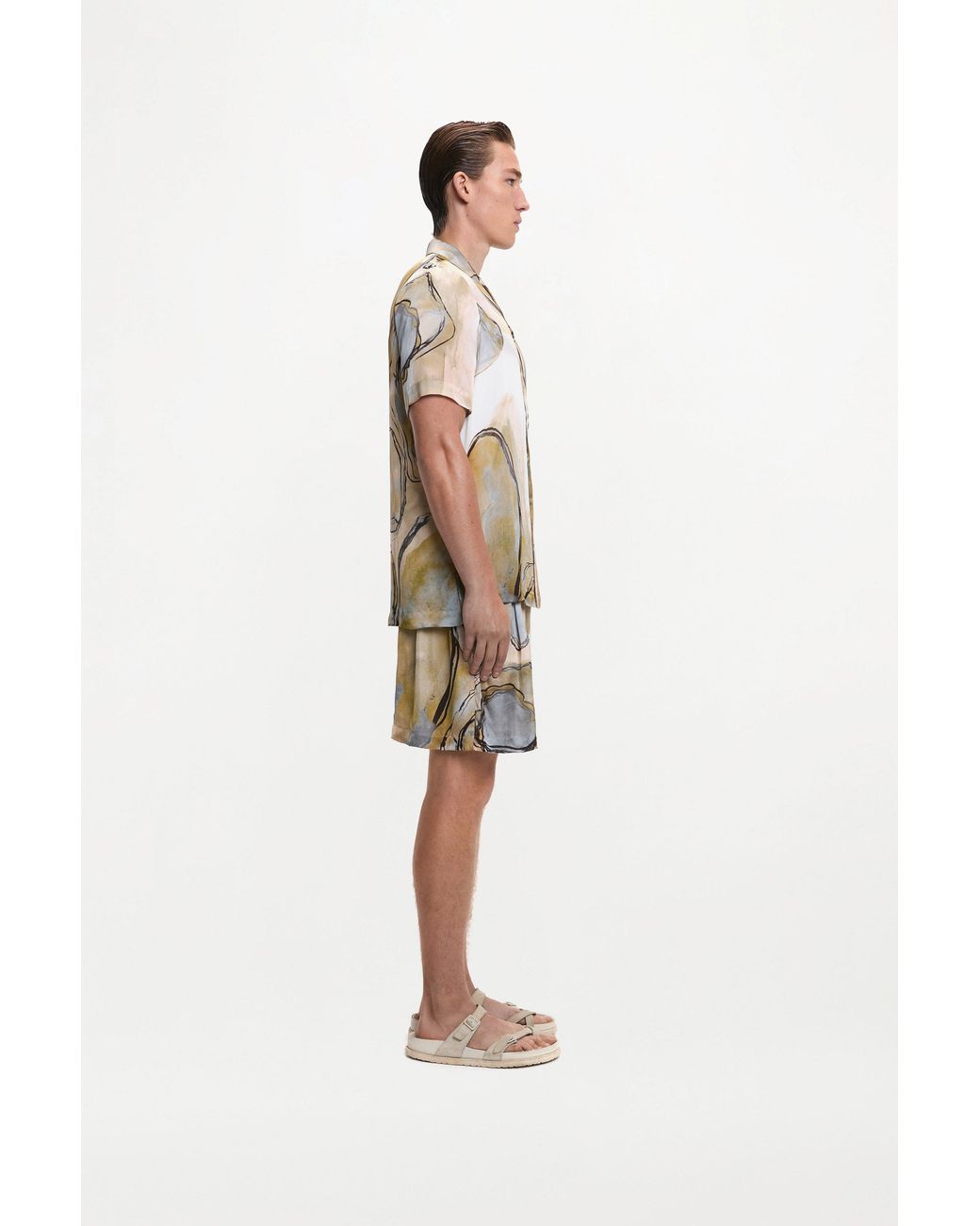 delos.land Multicolor Lazarus Shorts for men