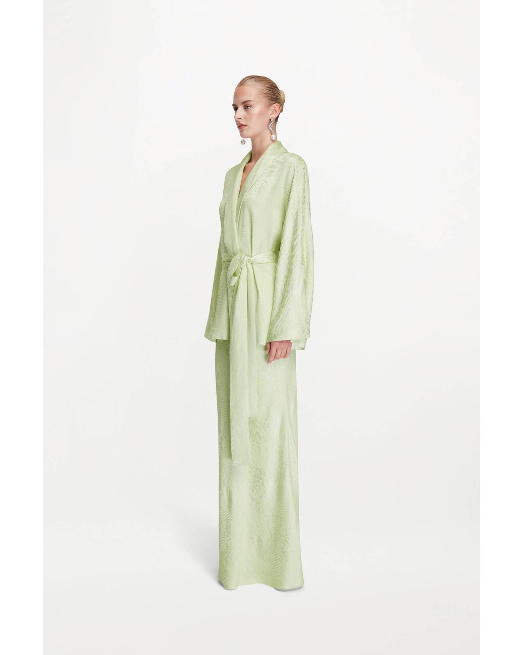 Delos Green Asa Robe