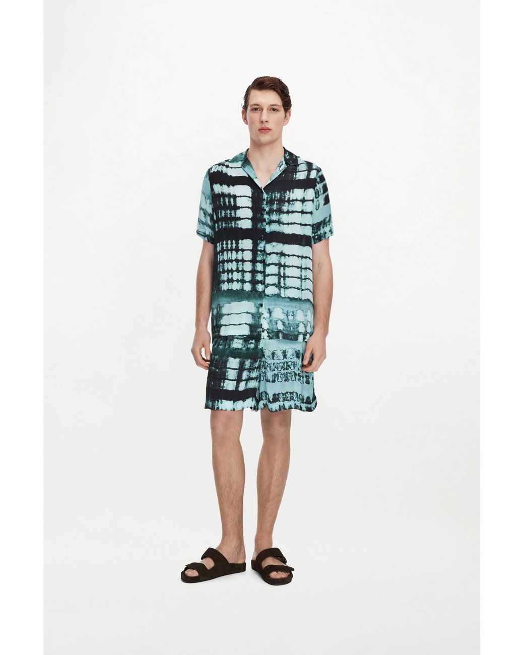 delos.land Green Otto Shirt for men