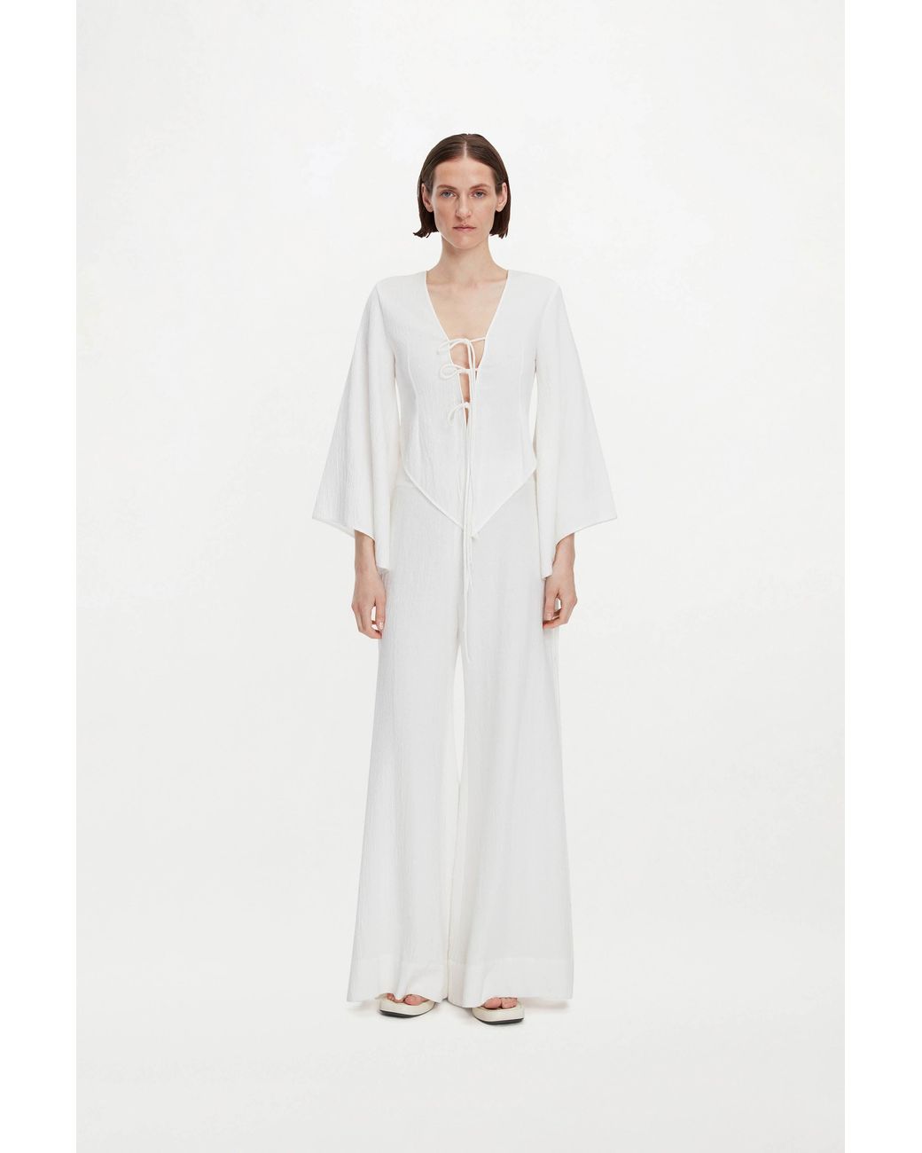 delos.land White Nailah Top