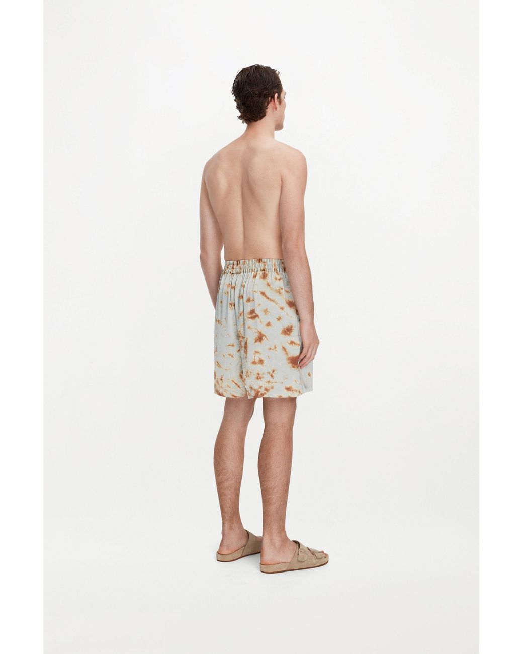 delos.land White Lazarus Shorts for men
