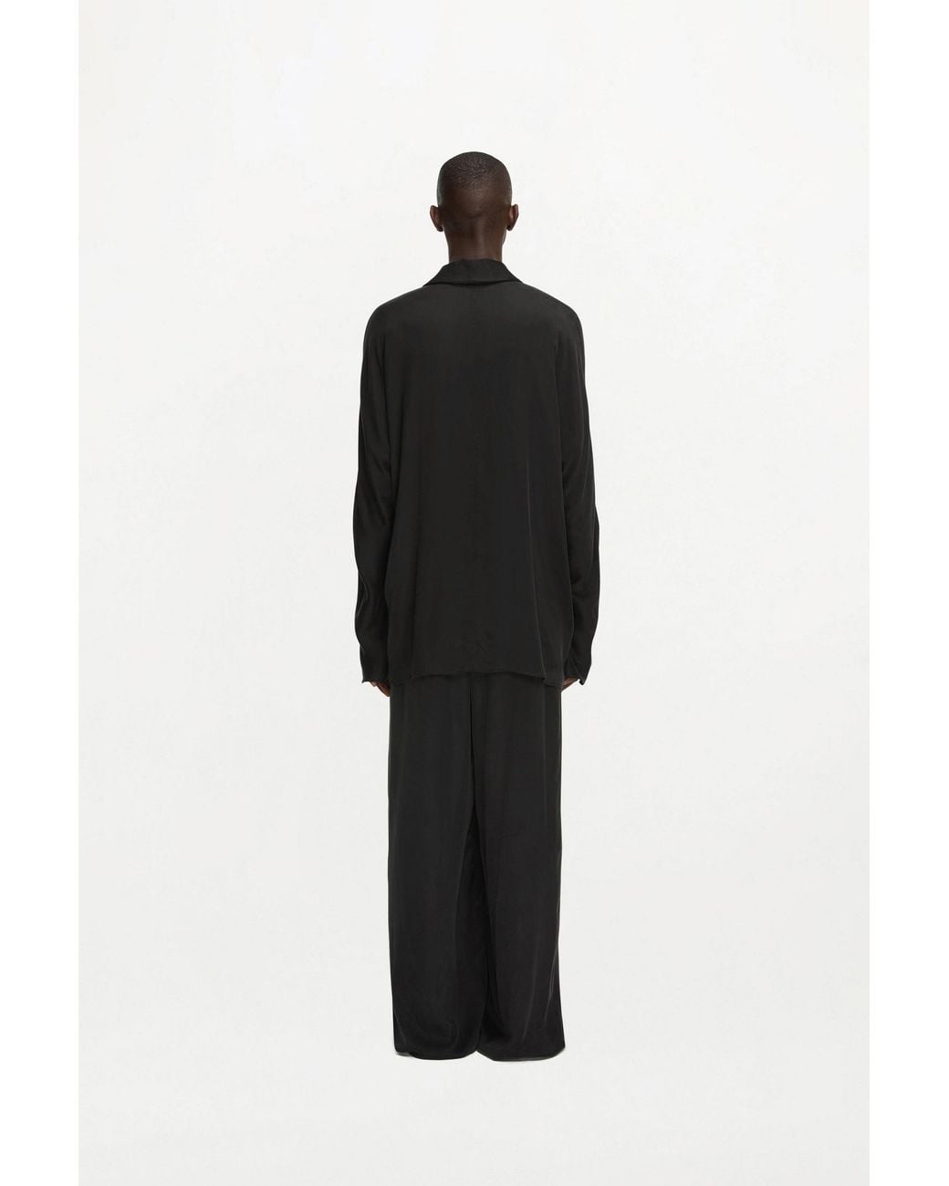 Delos Black Icarus Trousers for men