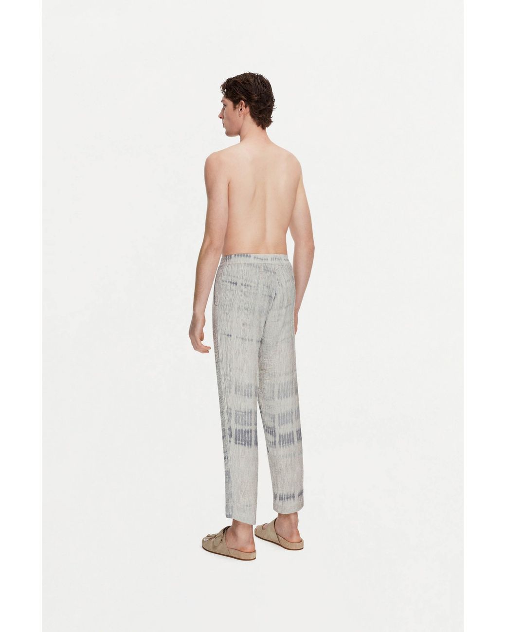 delos.land White Tao Trousers for men
