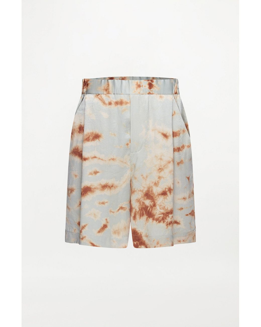 delos.land White Lazarus Shorts for men