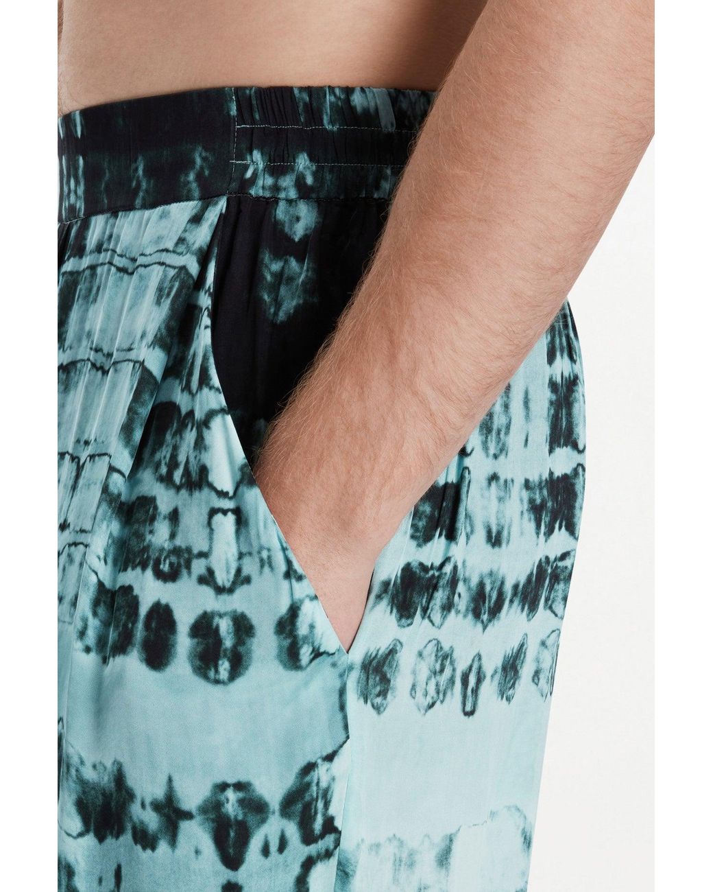delos.land Blue Lazarus Shorts for men