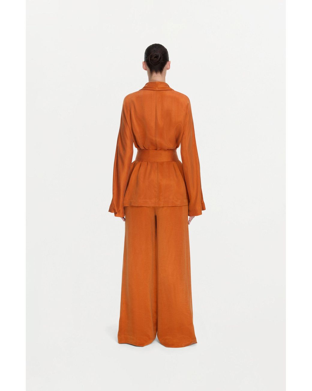 Delos Orange Avra Trousers