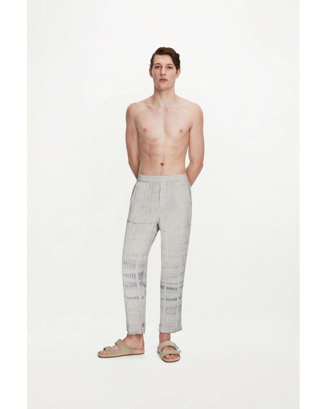 delos.land White Tao Trousers for men