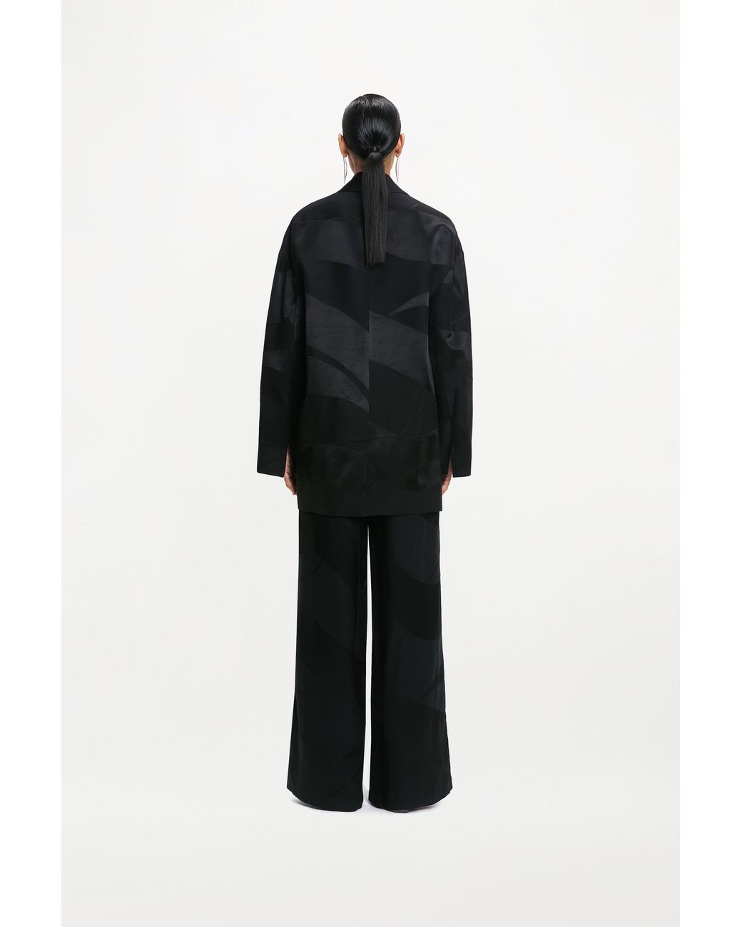 delos.land Black Lazarus Jacket Monogram