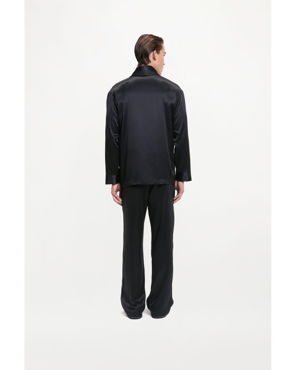 delos.land Gray Gilbert Trousers for men