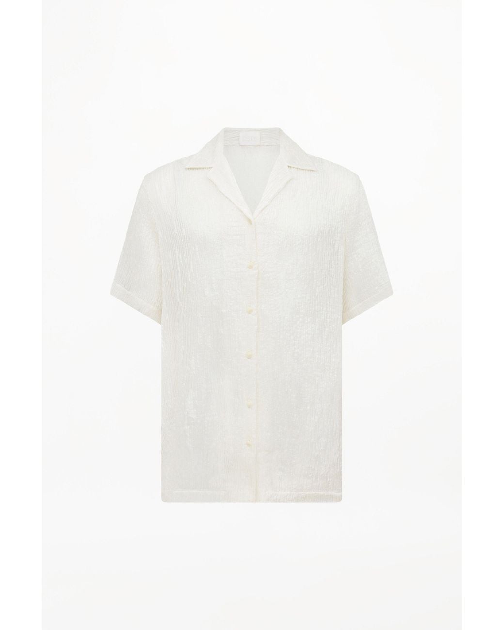 delos.land White Otto Shirt for men
