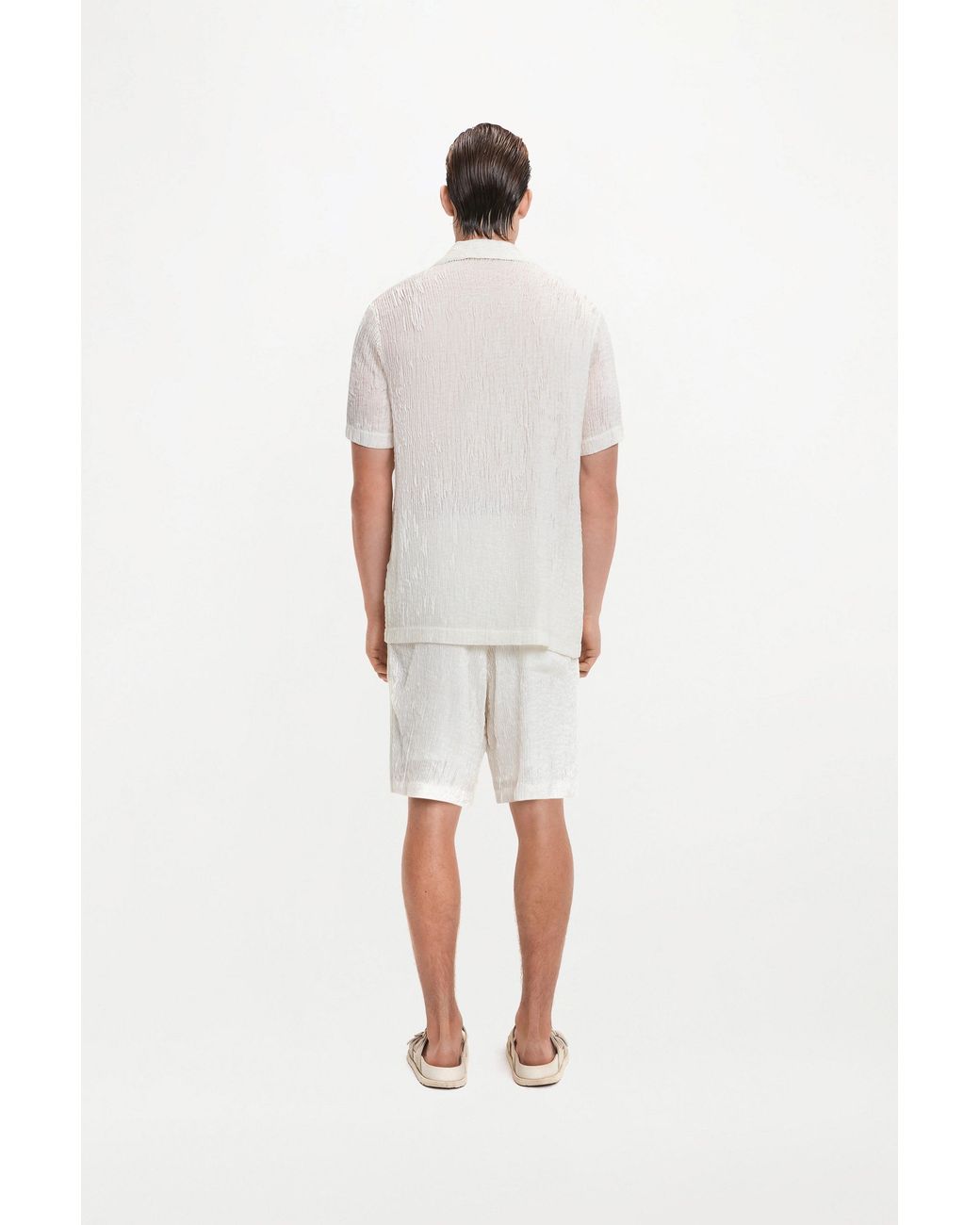delos.land White Otto Shirt for men