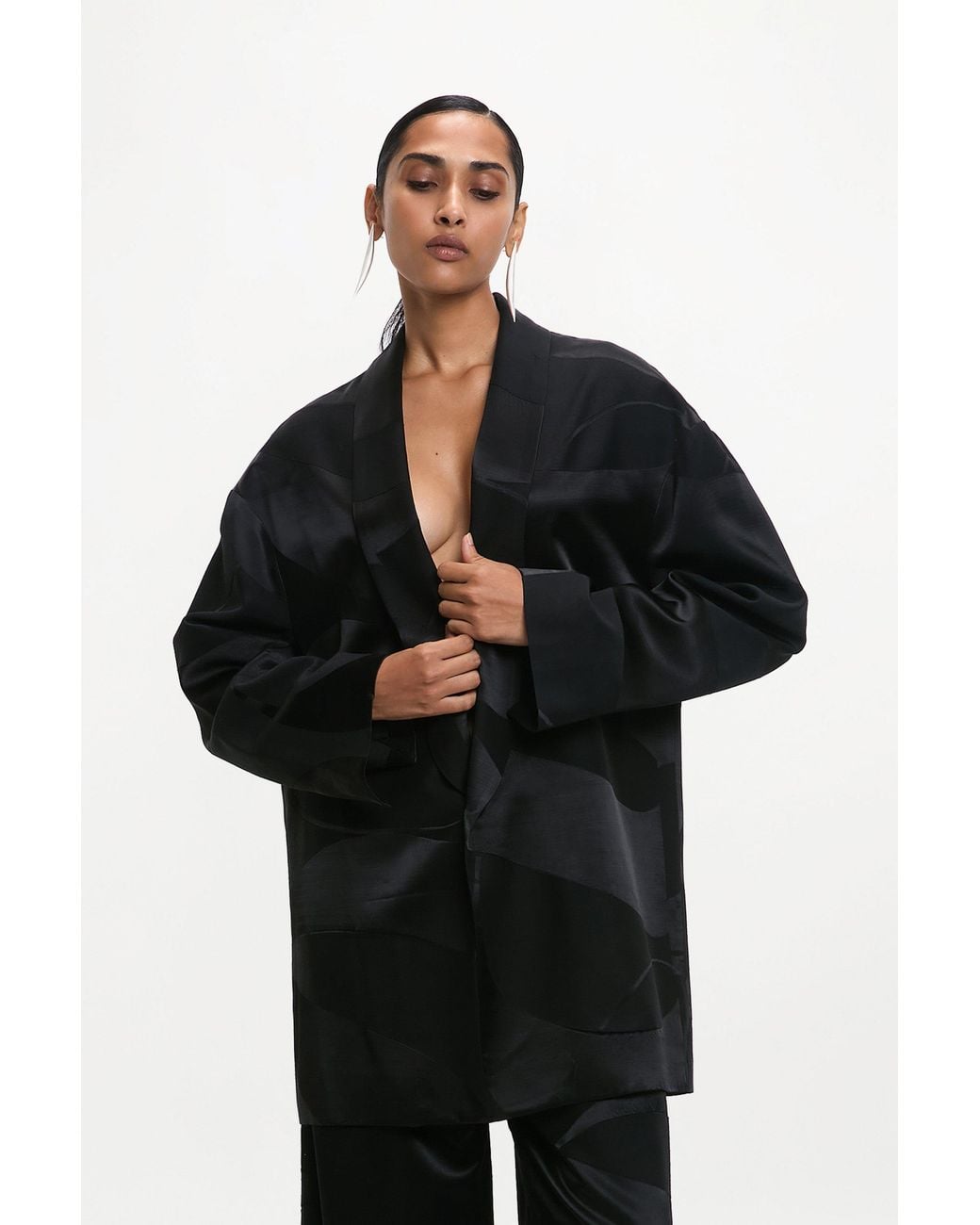 delos.land Black Lazarus Jacket Monogram