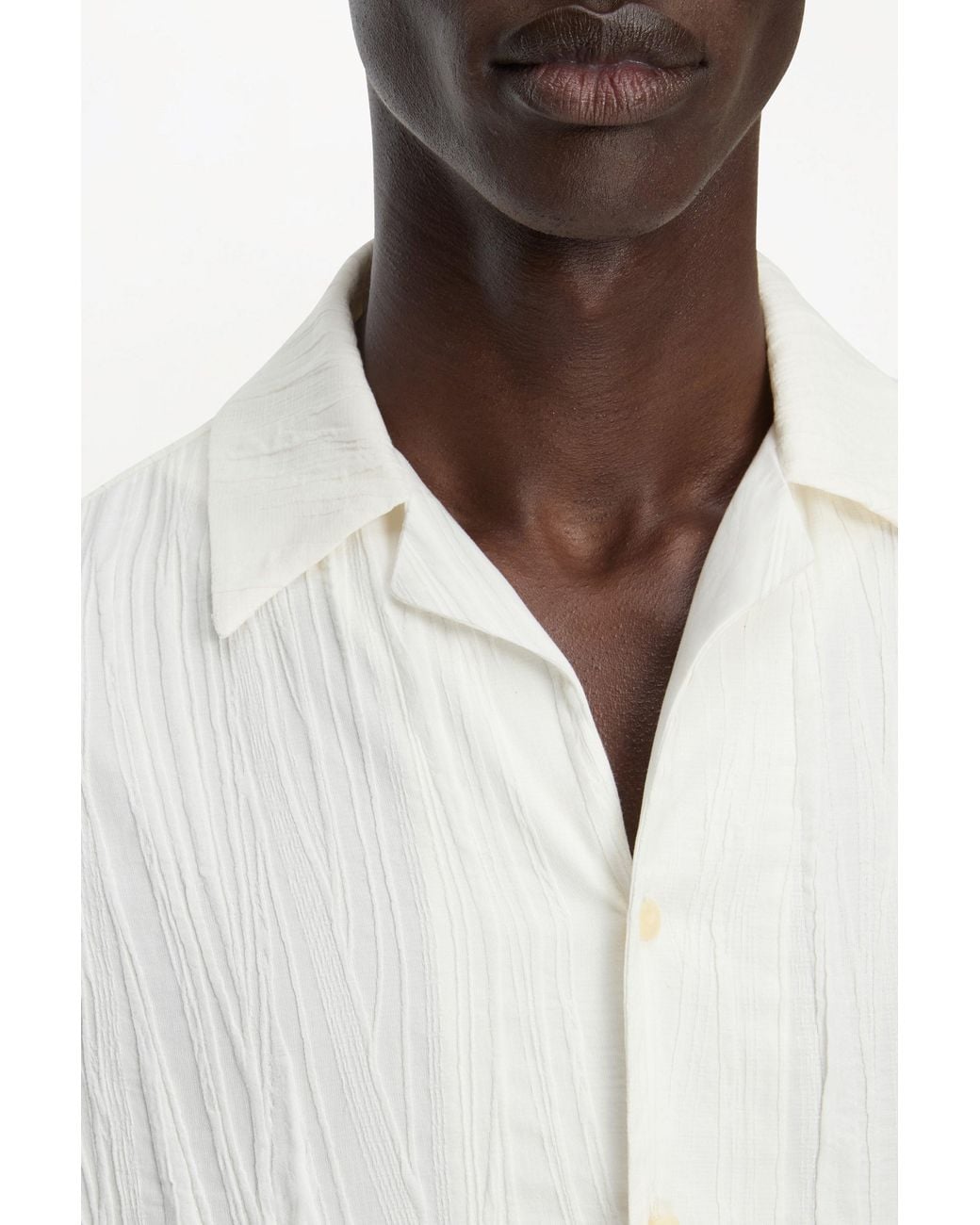 Delos White Otto Shirt for men