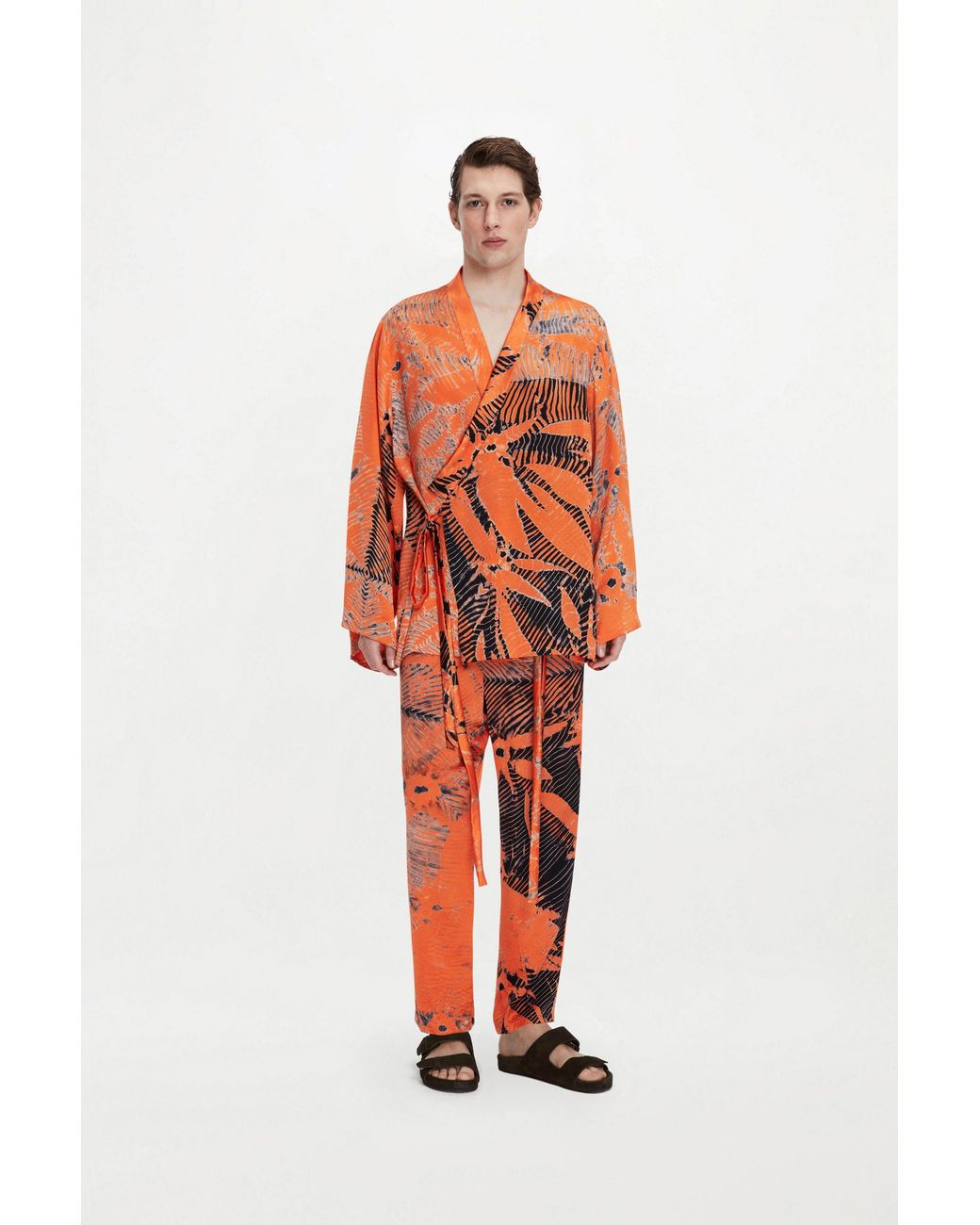 delos.land Orange Tao Jacket for men