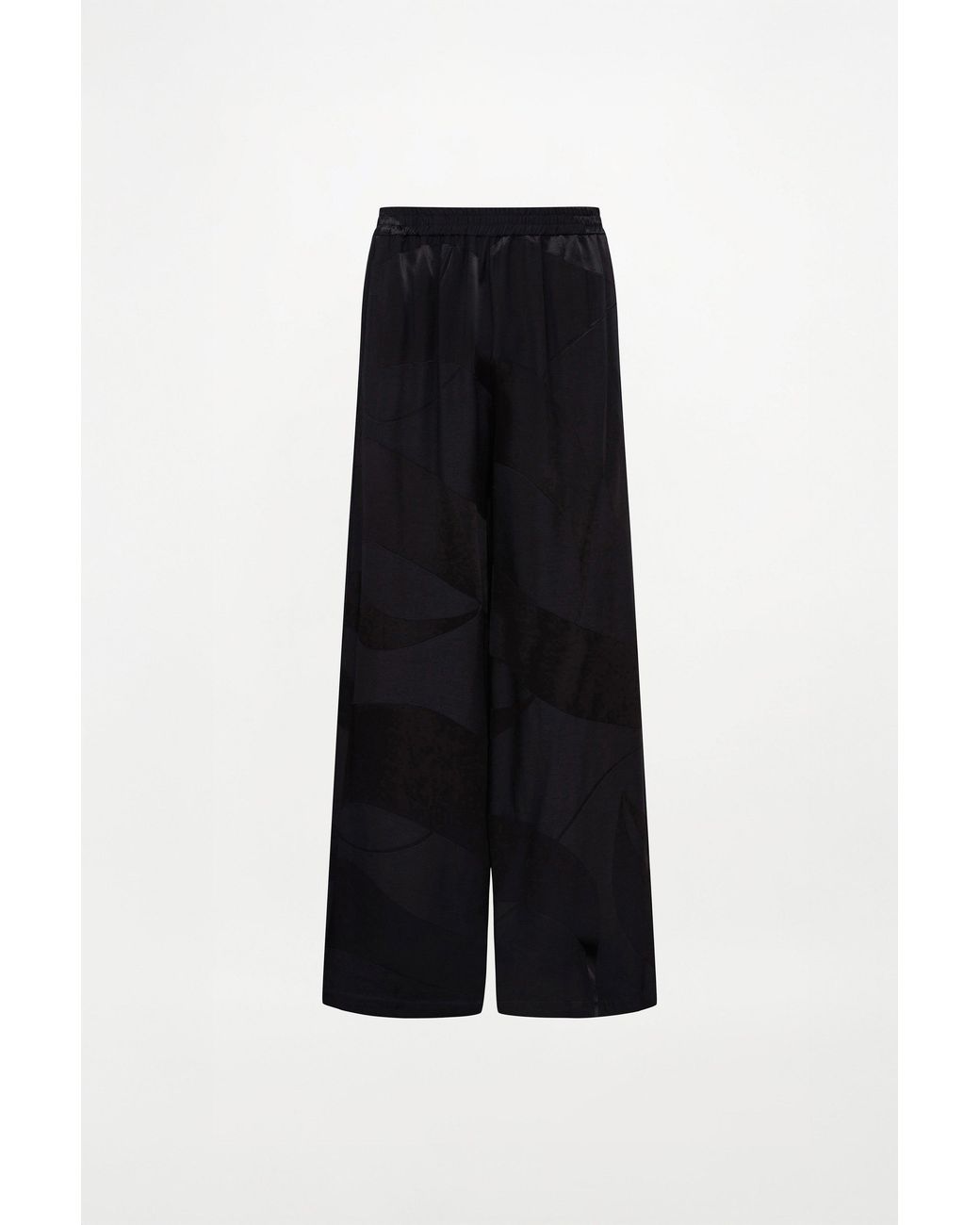 delos.land Black Clement Trousers Monogram for men