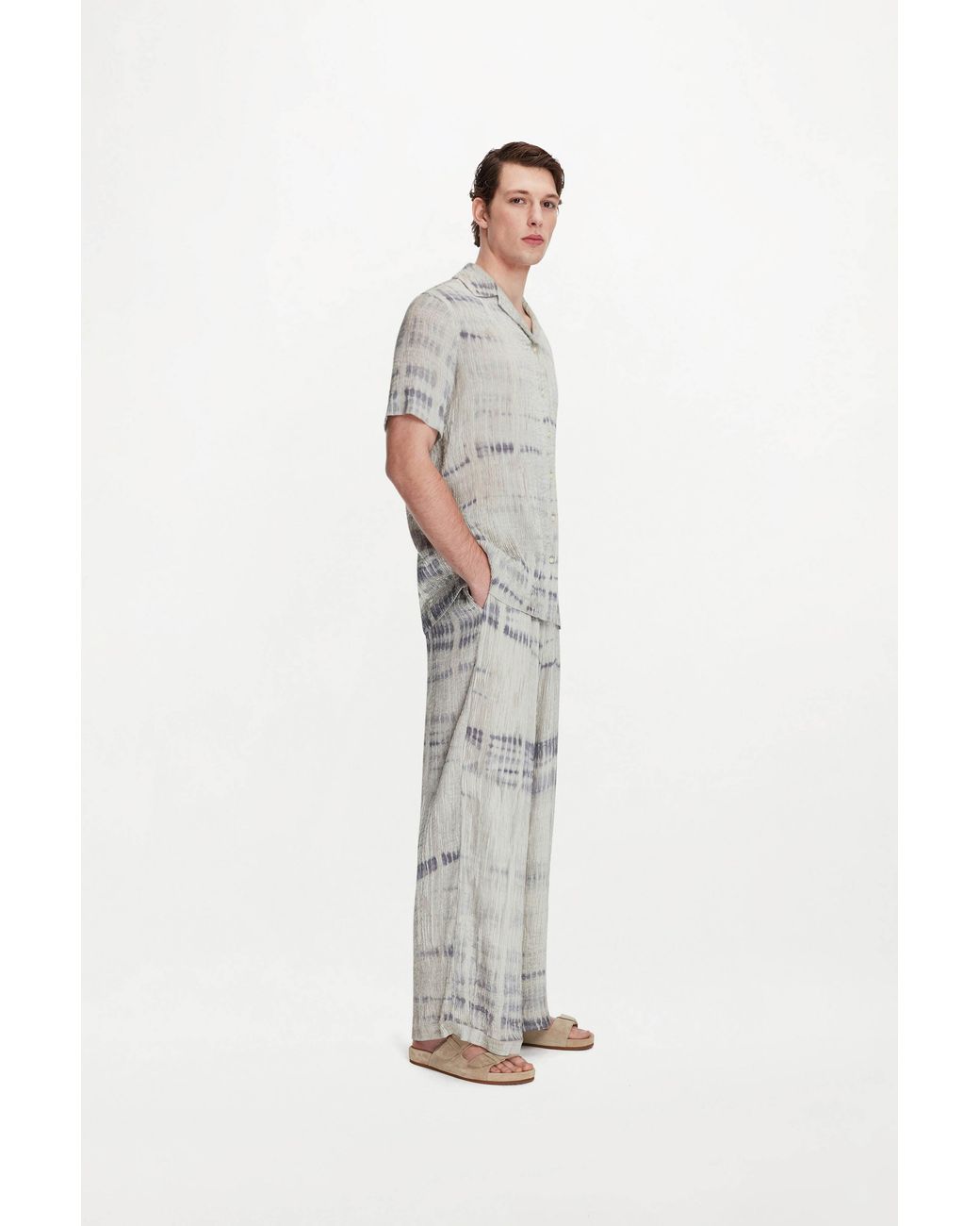 Delos White Otto Shirt Glacier for men