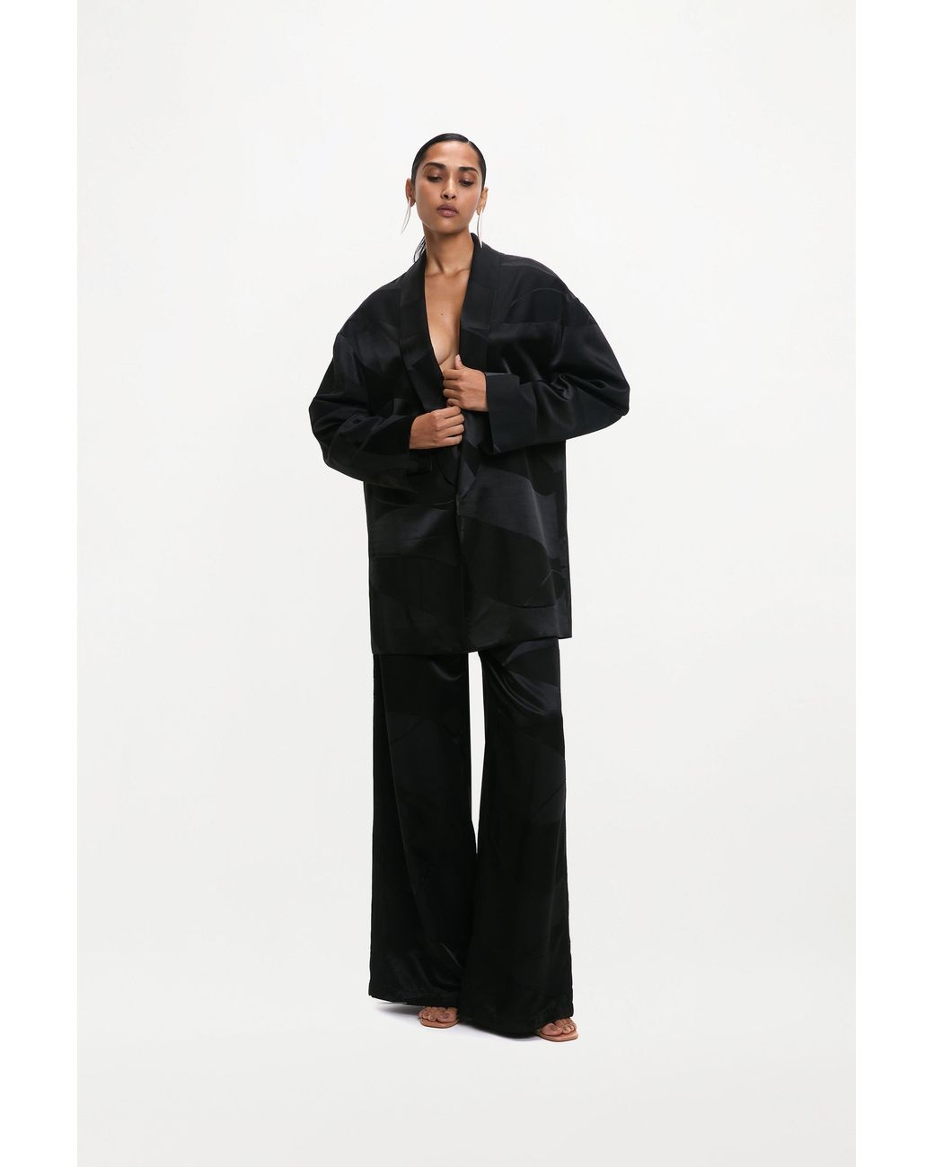 delos.land Black Lazarus Jacket Monogram