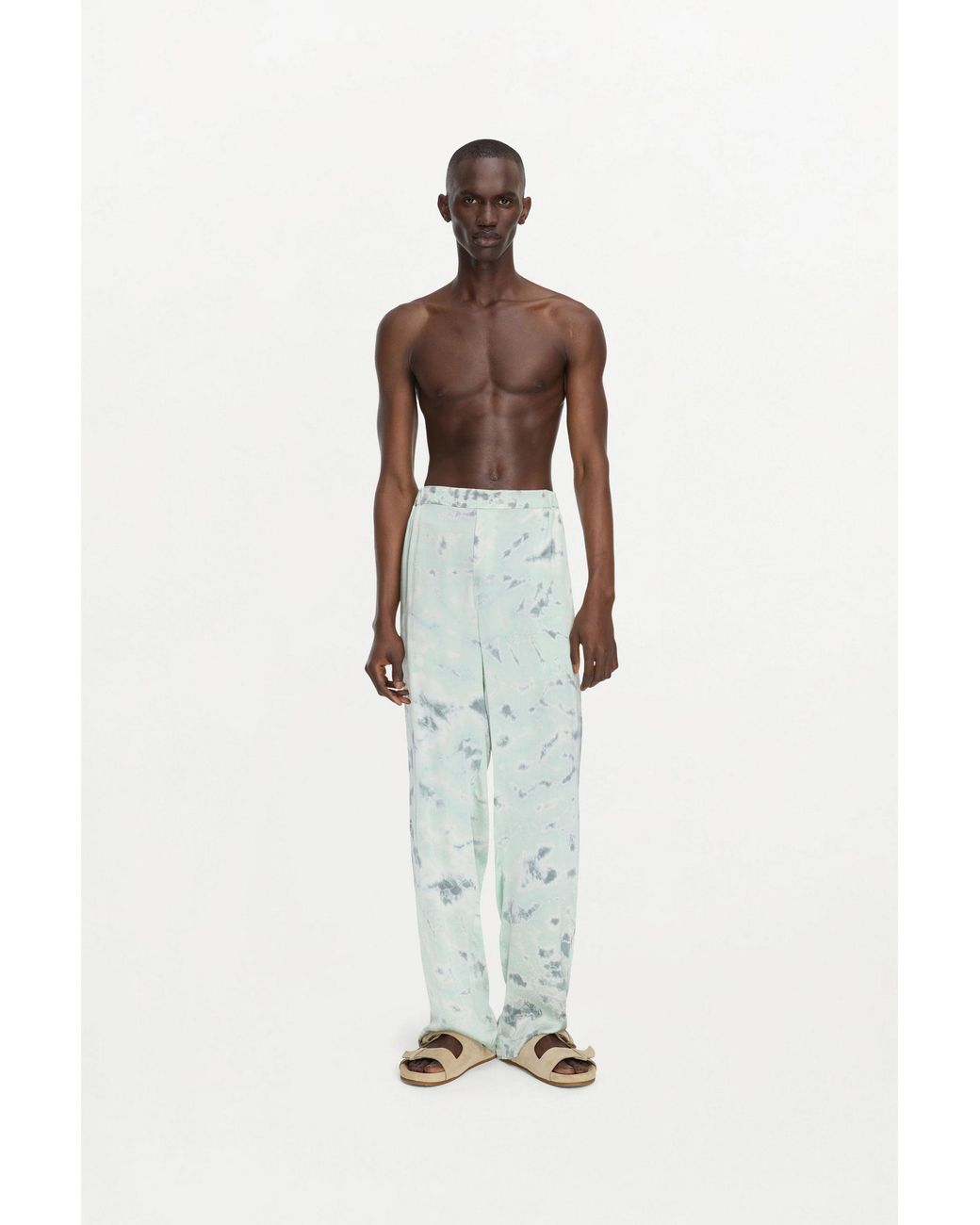 delos.land White Gilbert Trousers for men