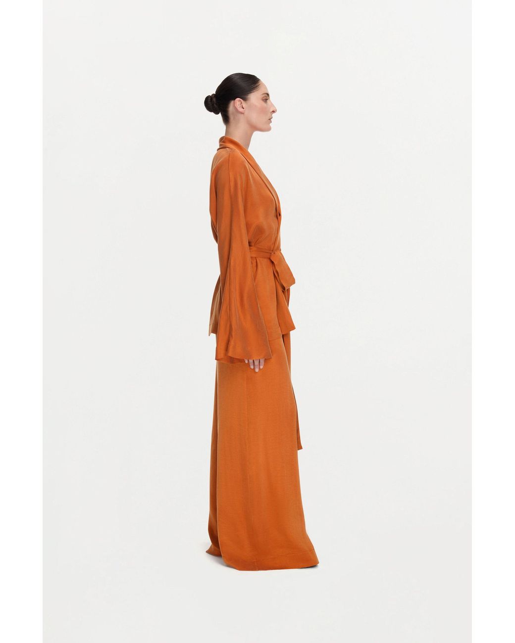 Delos Orange Avra Trousers