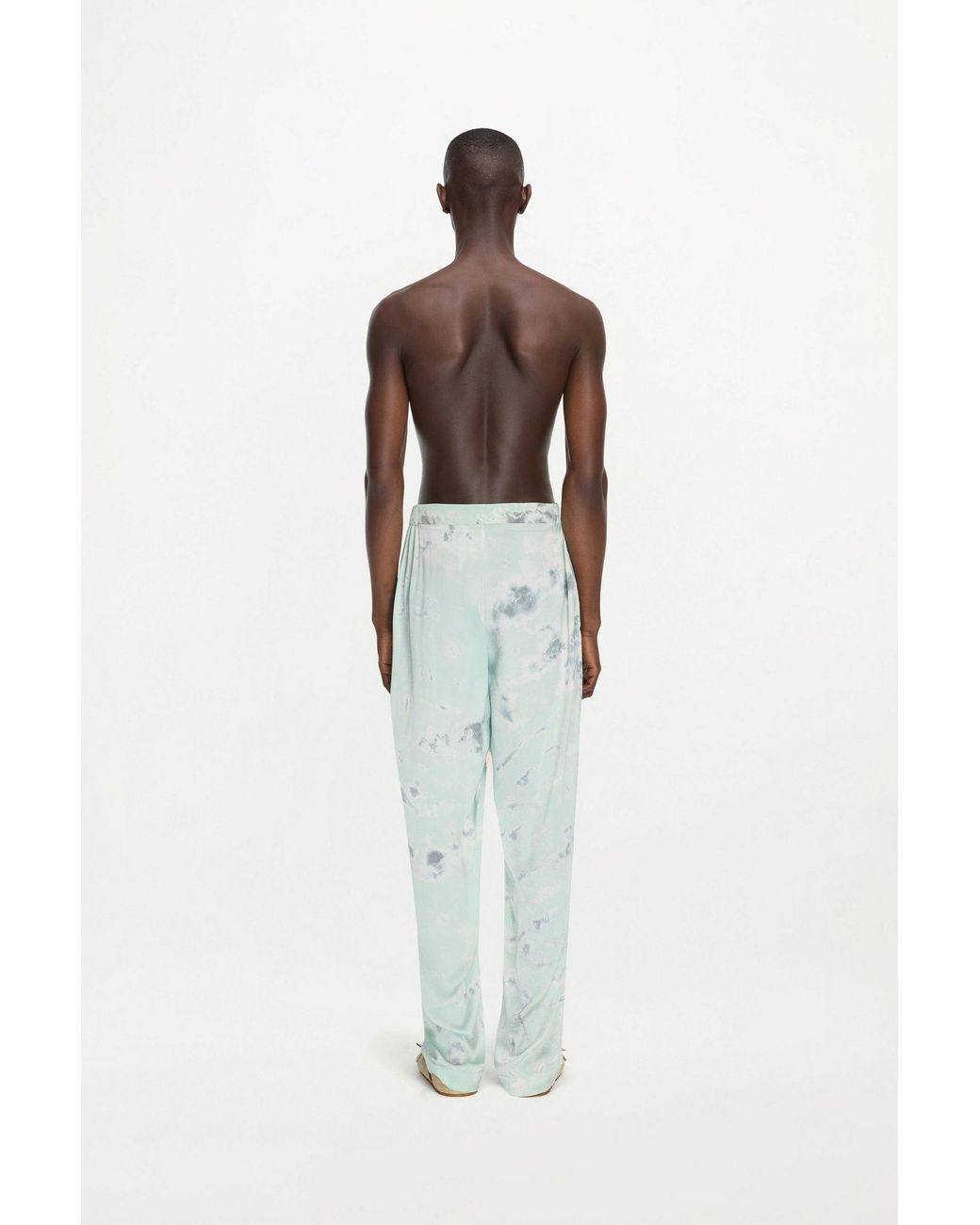 delos.land White Gilbert Trousers for men