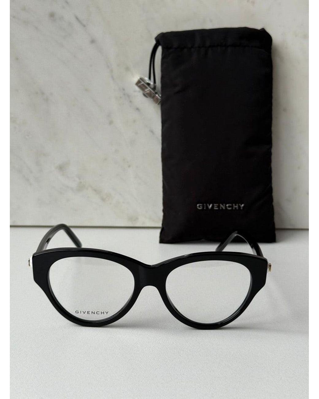 Givenchy Black Gv50048I Pearl Cat Eye Frames