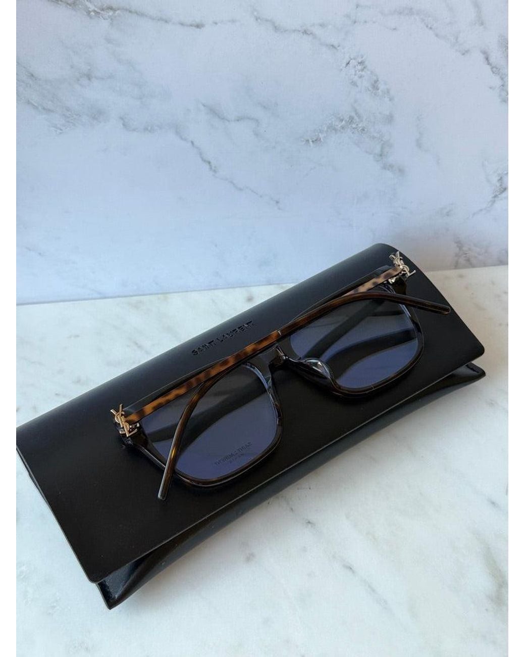 Saint Laurent Black Sl M48O_A/F Eyeglasses Frames