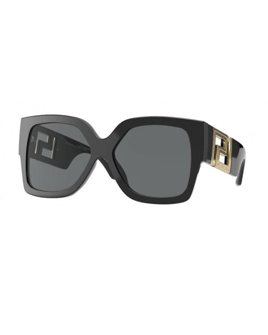 Versace Blue Ve4402 Square Oversized Sunglasses