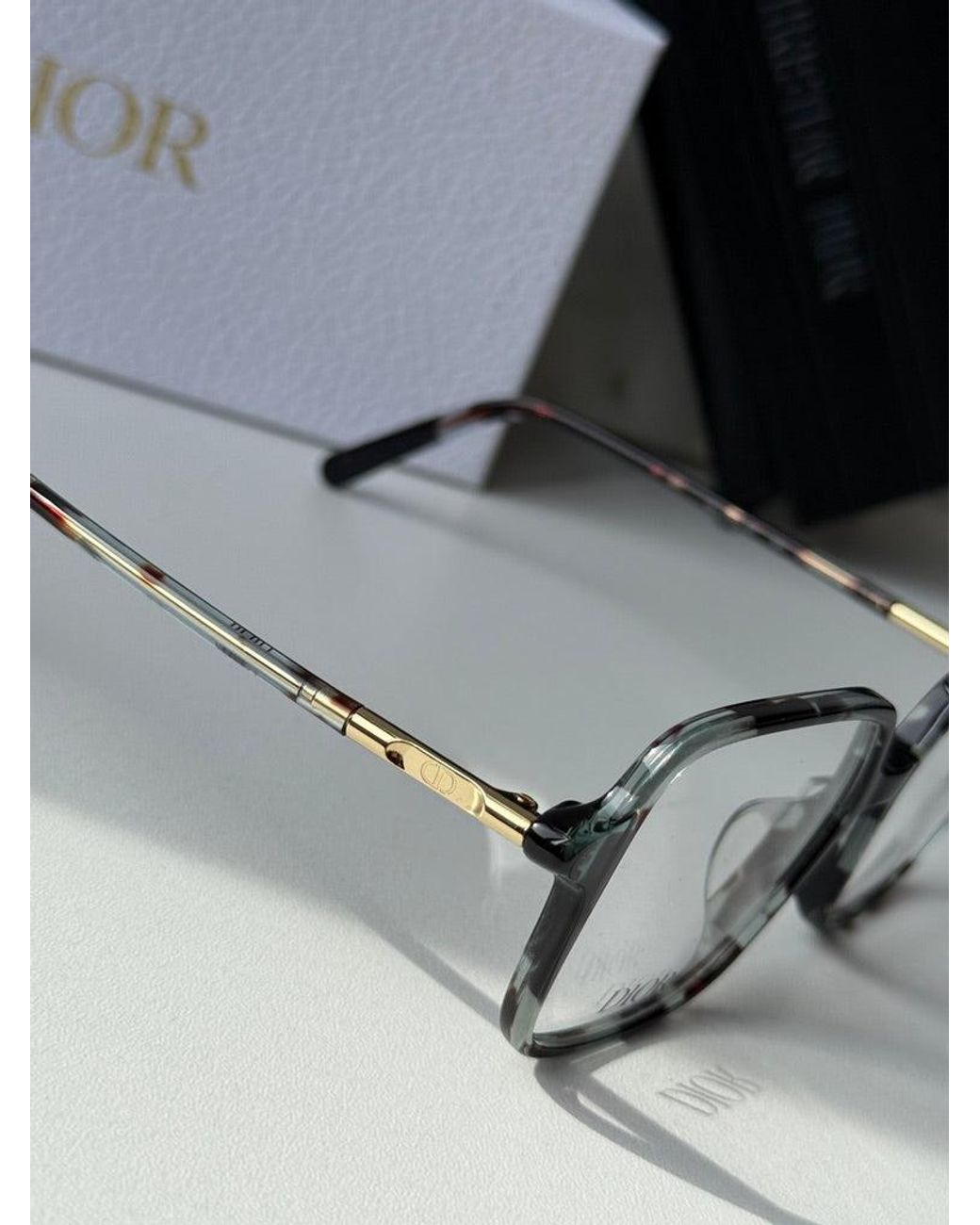 Dior Black Mini Cd O S2F Square Frames