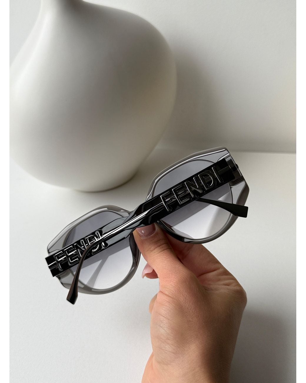 Fendi Black Fe40083U Graphy Sunglasses