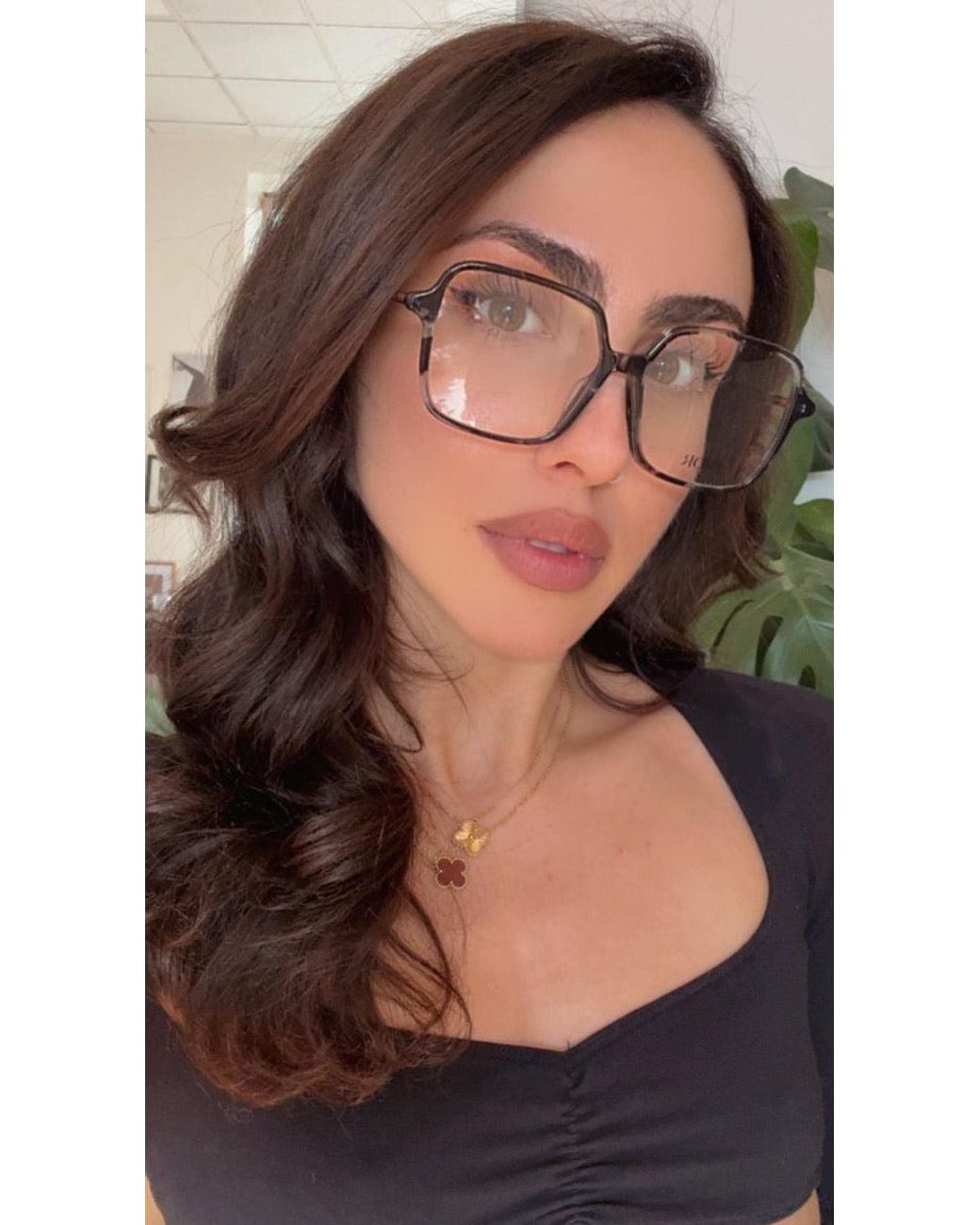 Dior Black Mini Cd O S2F Square Frames