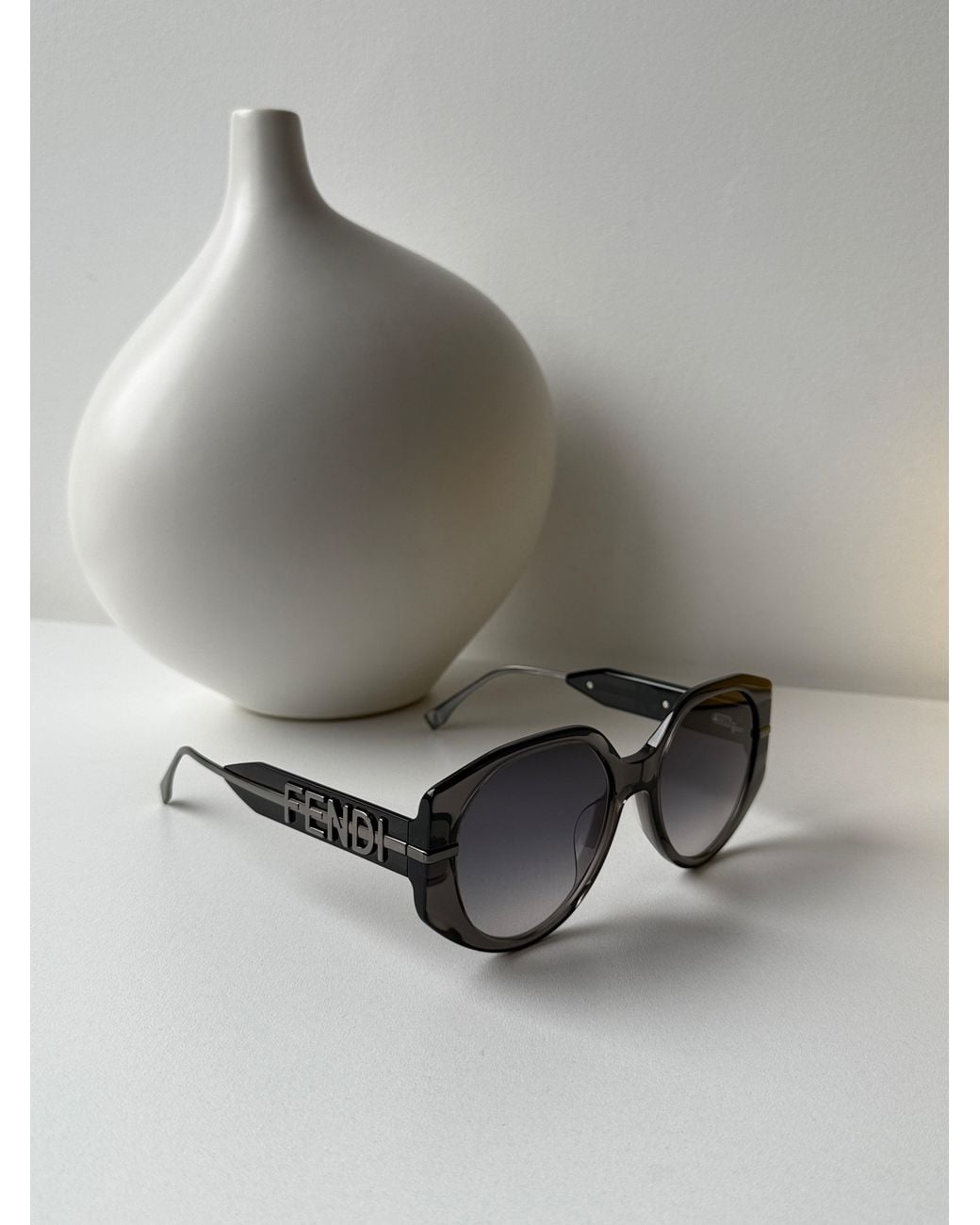 Fendi Black Fe40083U Graphy Sunglasses