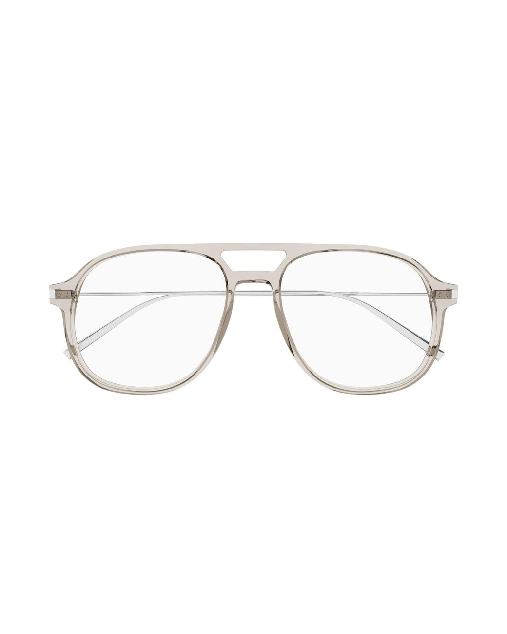 Saint Laurent Black Sl626 Aviator Frames