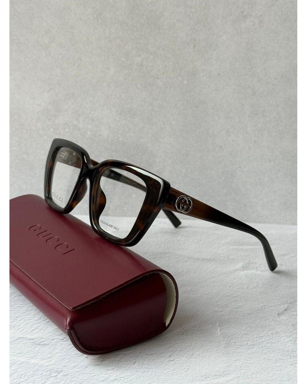 Gucci Black Gg2028O Cat Eye Eyeglasses Frames