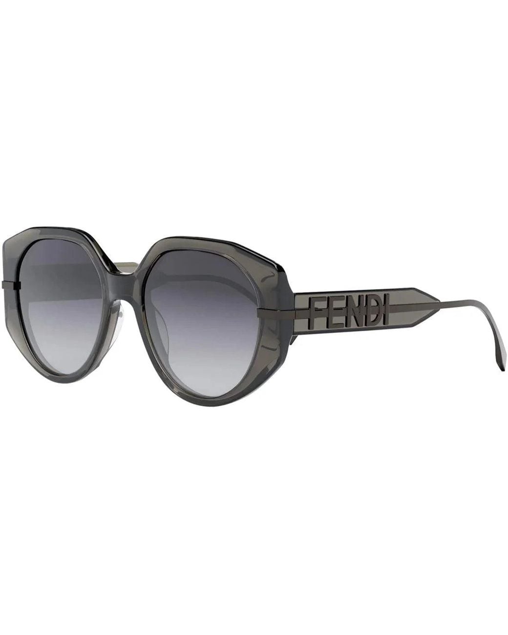 Fendi Black Fe40083U Graphy Sunglasses