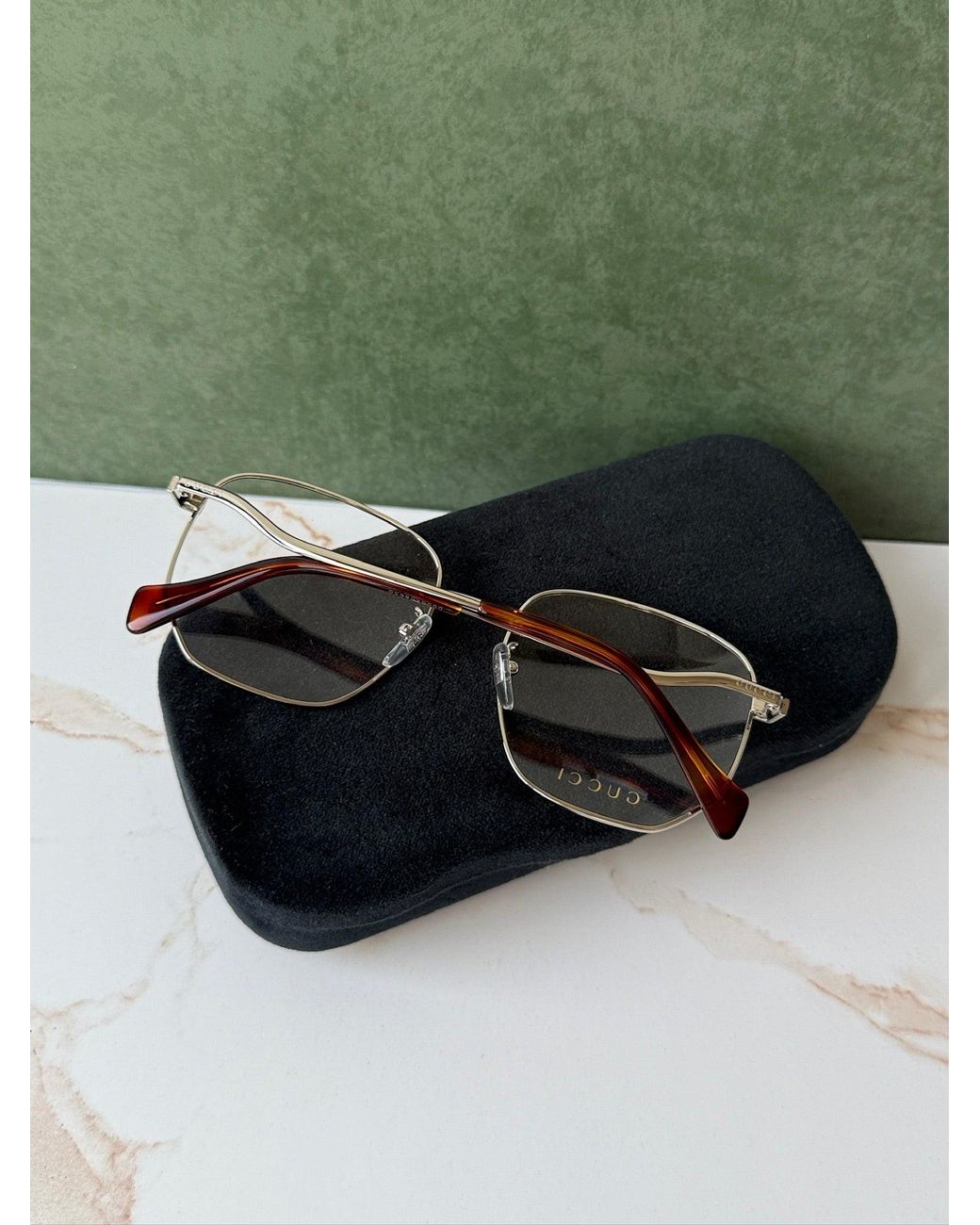 Gucci Black Gg0973O Metal Eyeglasses Frames