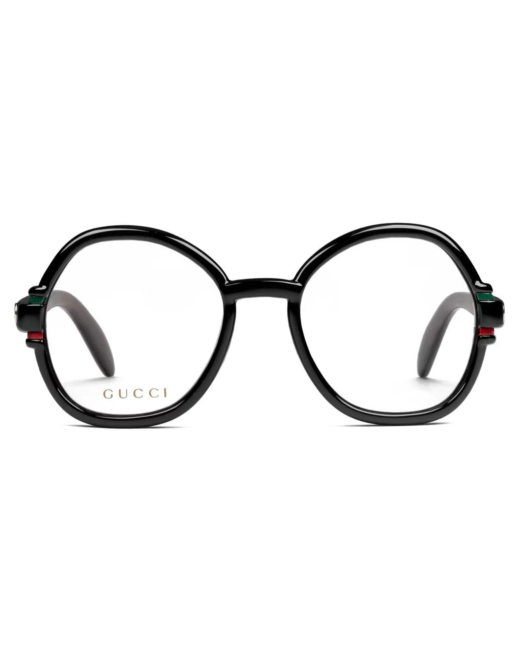 Gucci Black Gg1069O Round Eyeglasses Frames