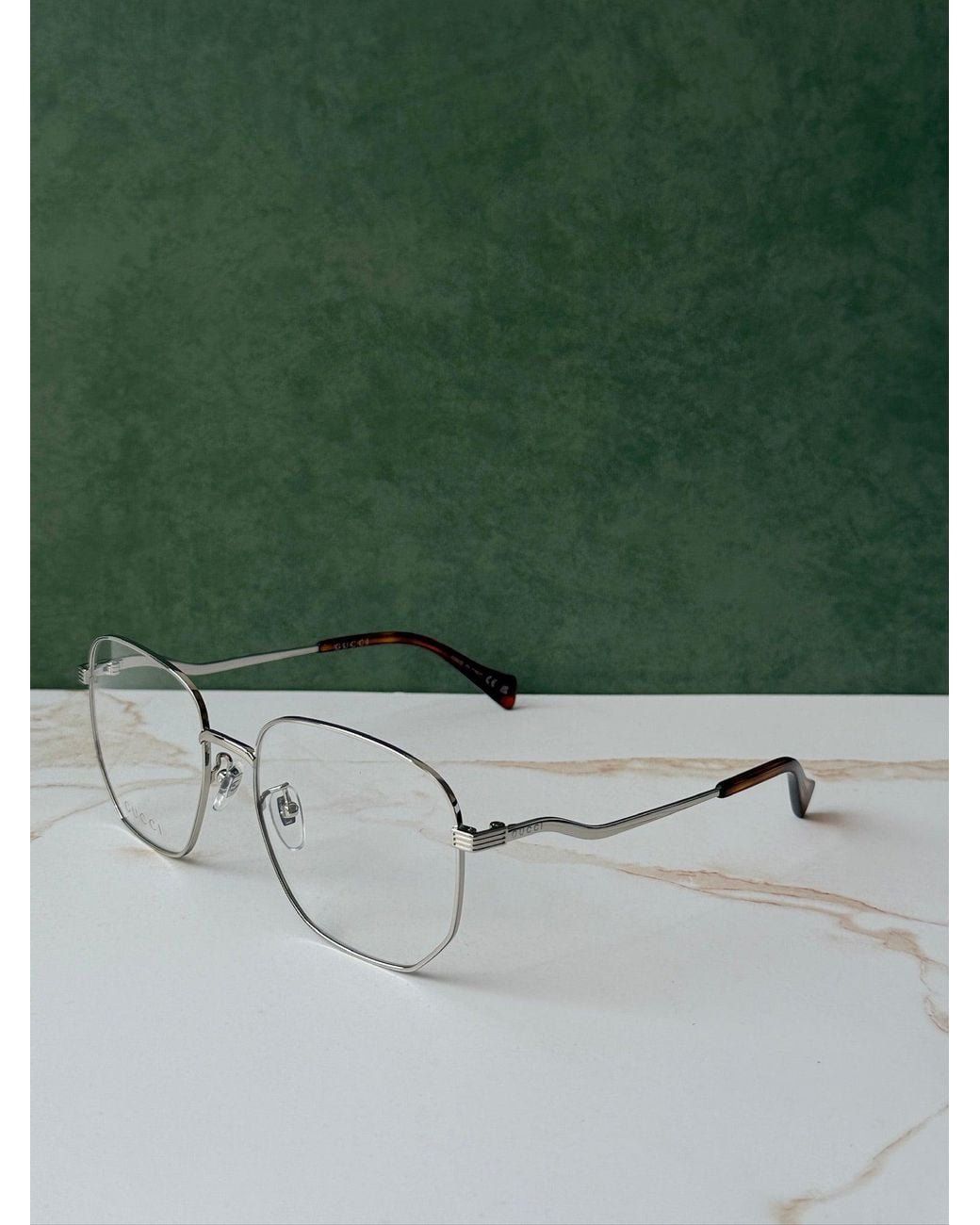 Gucci Black Gg0973O Metal Eyeglasses Frames