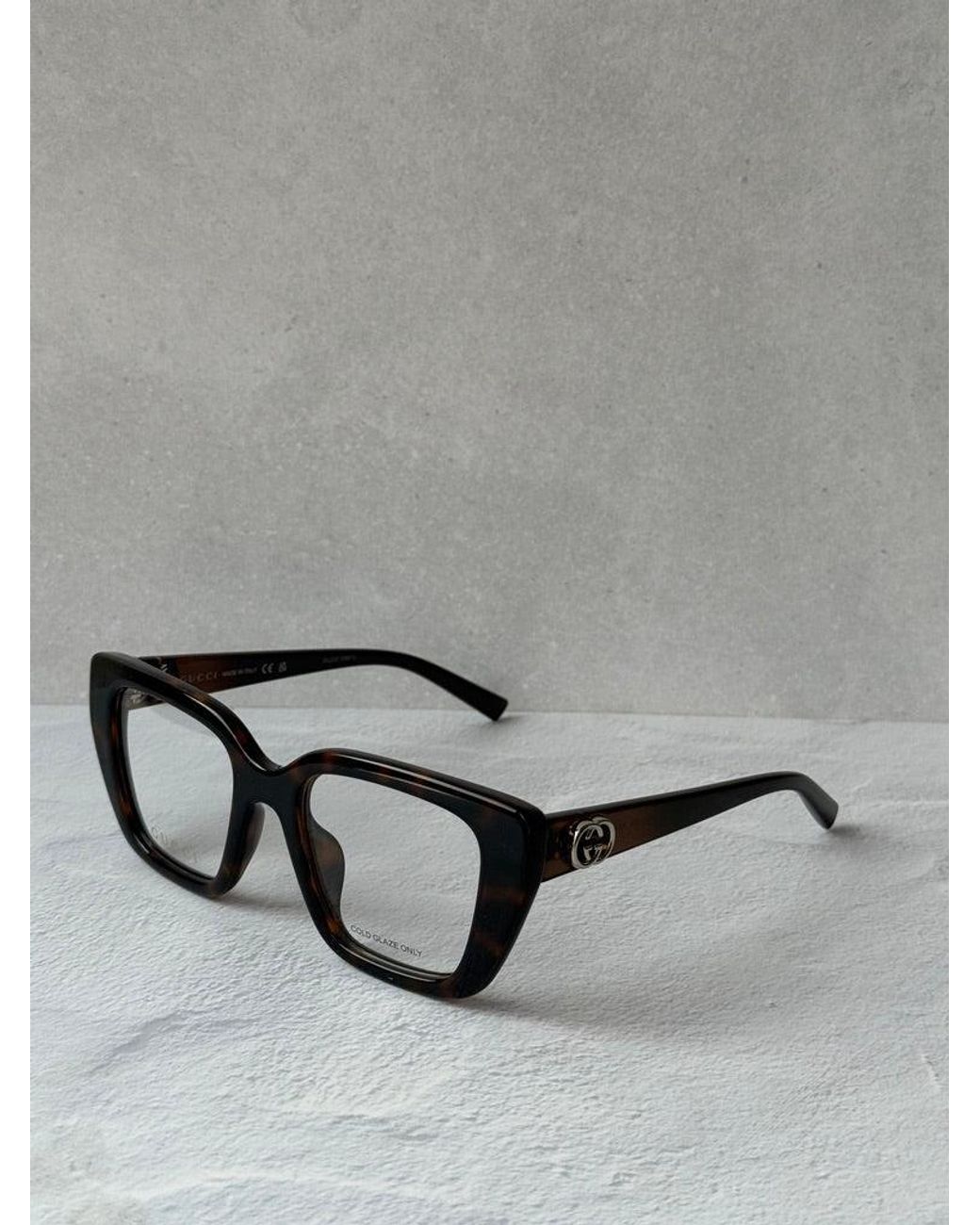 Gucci Black Gg2028O Cat Eye Eyeglasses Frames